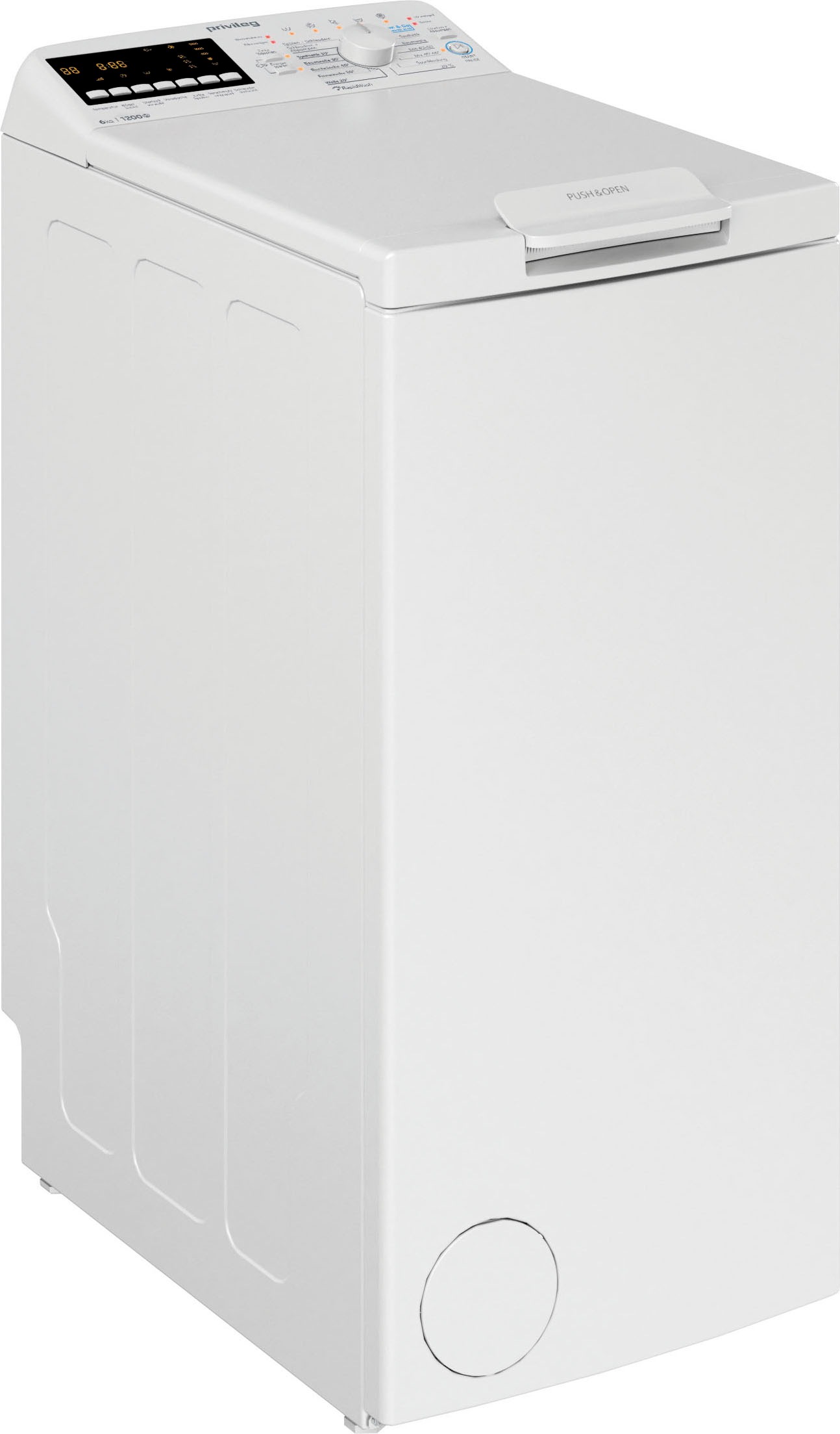 Privileg Waschmaschine Toplader »PWT B623S«, 6 kg, 1200 U/min, Turn&Go, Rap günstig online kaufen