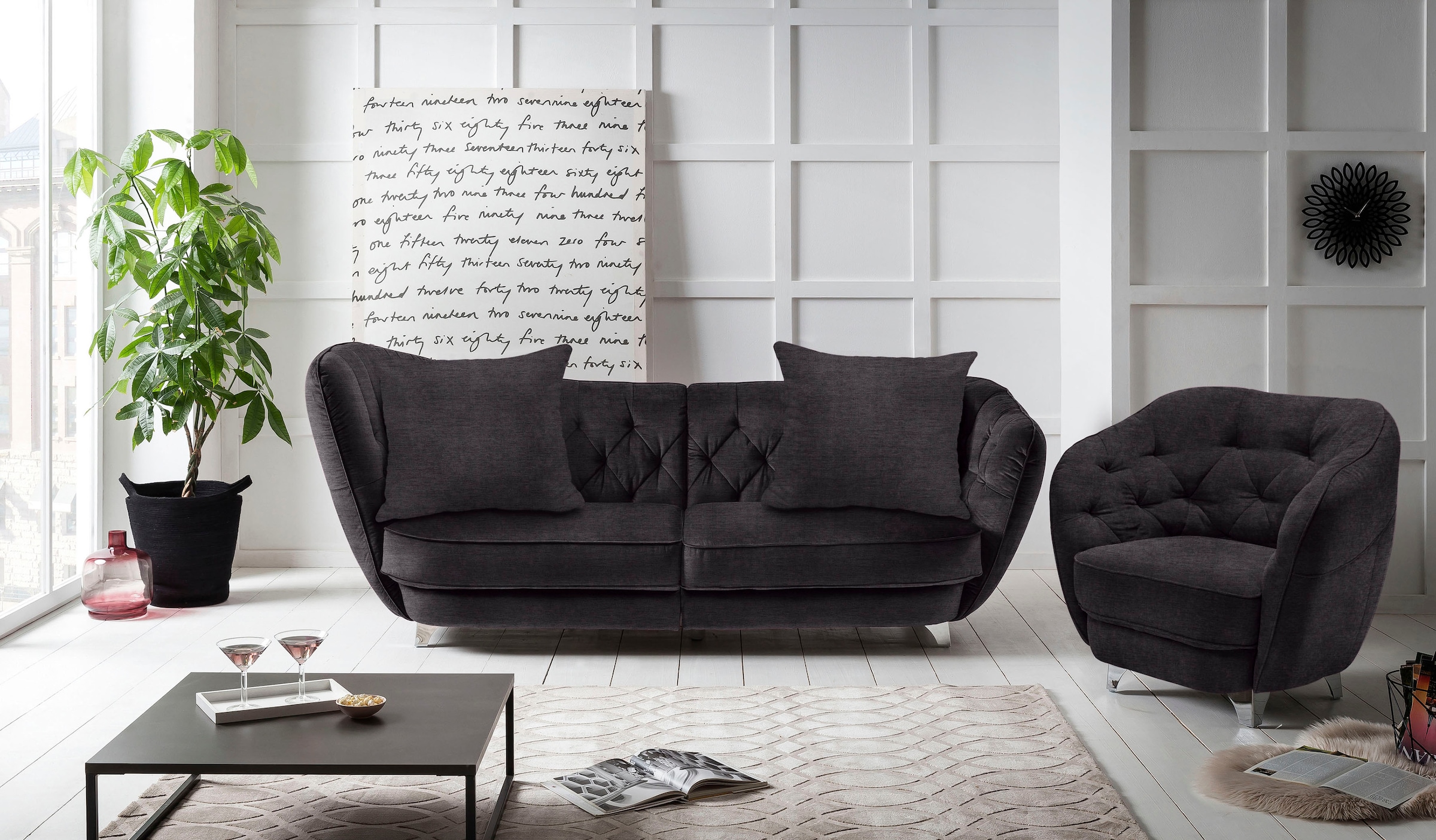 Leonique Big-Sofa »Retro«