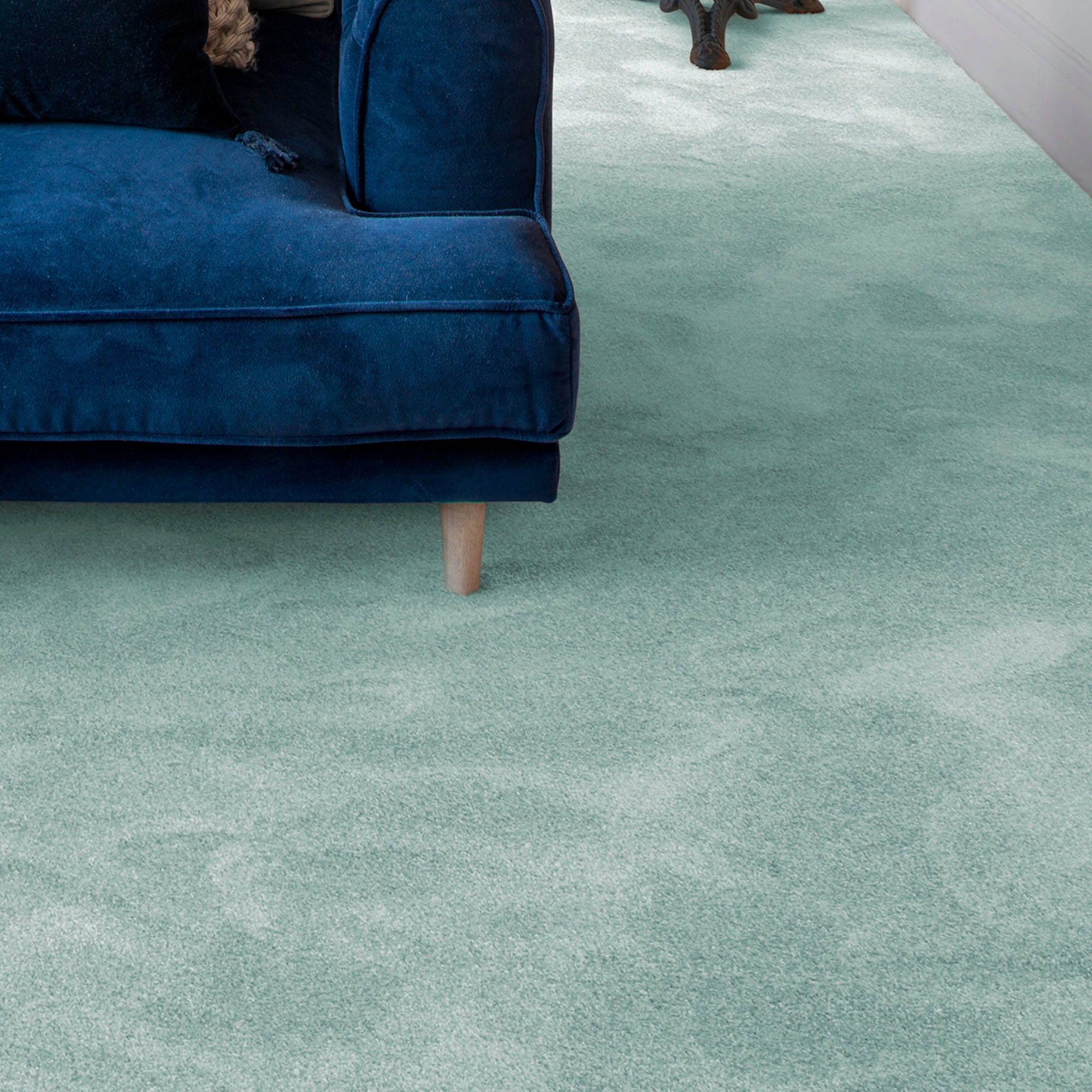 Andiamo Teppichboden »Levin, Velours, Made in Belgium«, rechteckig, 10 mm H günstig online kaufen