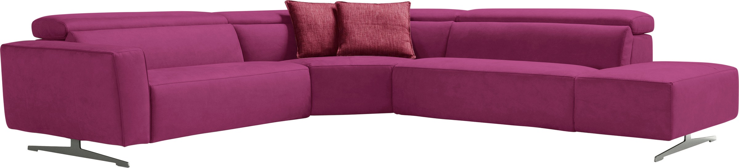 Egoitaliano Ecksofa »Stefanie-e, Designsofa der Extraklasse, bequem mit hoh günstig online kaufen