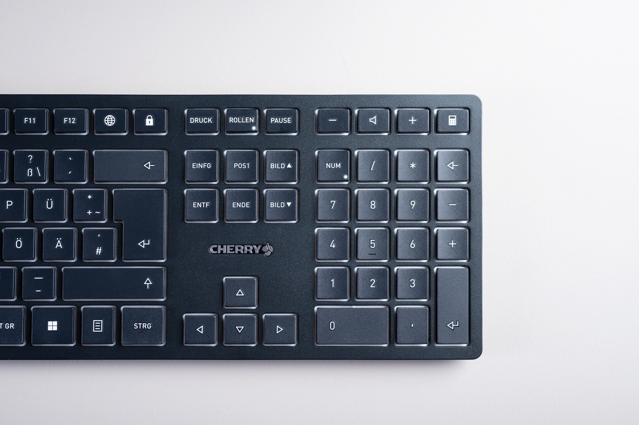 Cherry Tastatur »KW 9100 SLIM« ()