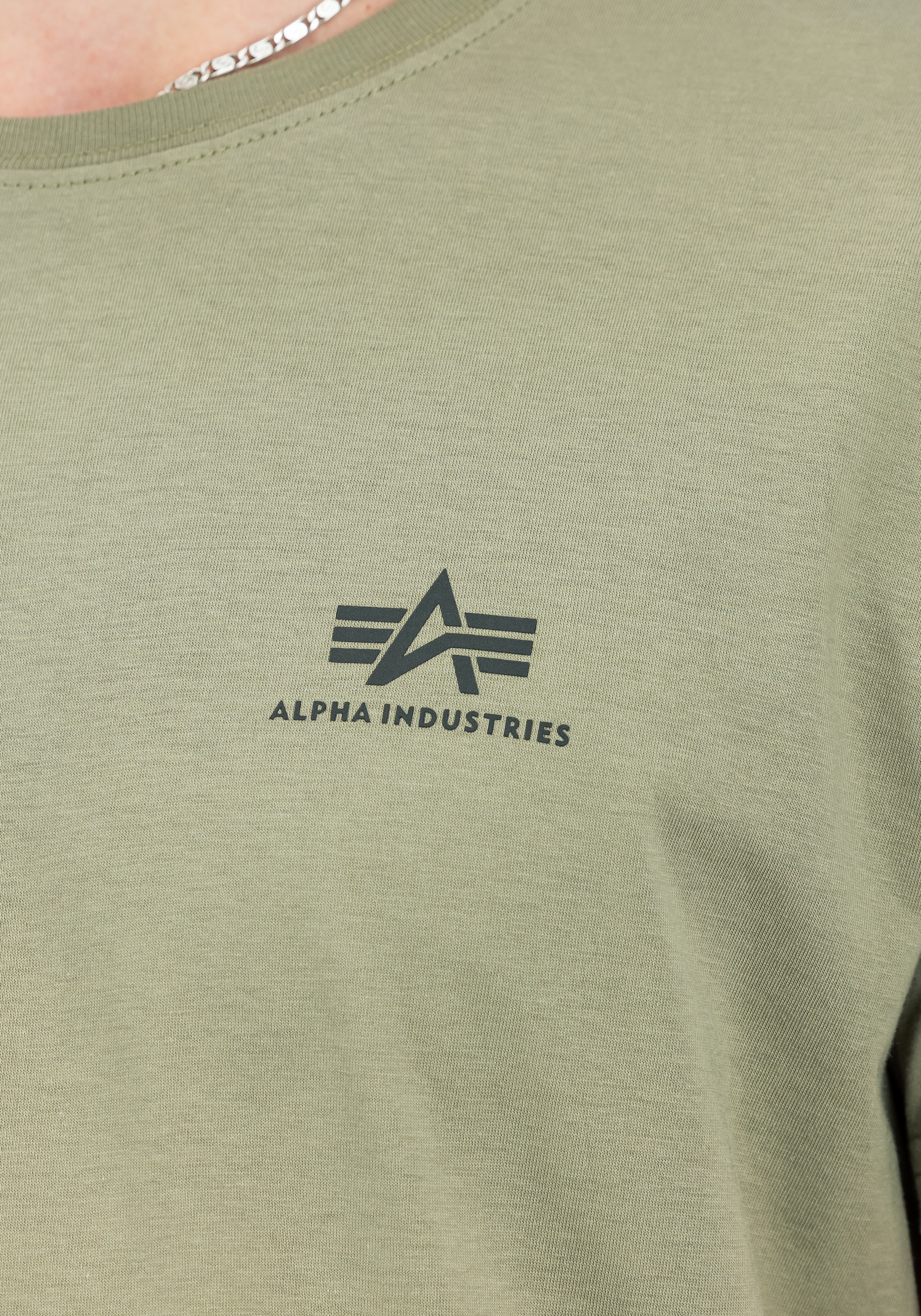 Alpha Industries T-Shirt »Alpha Industries Men - T-Shirts Basic T-Shirt SL«