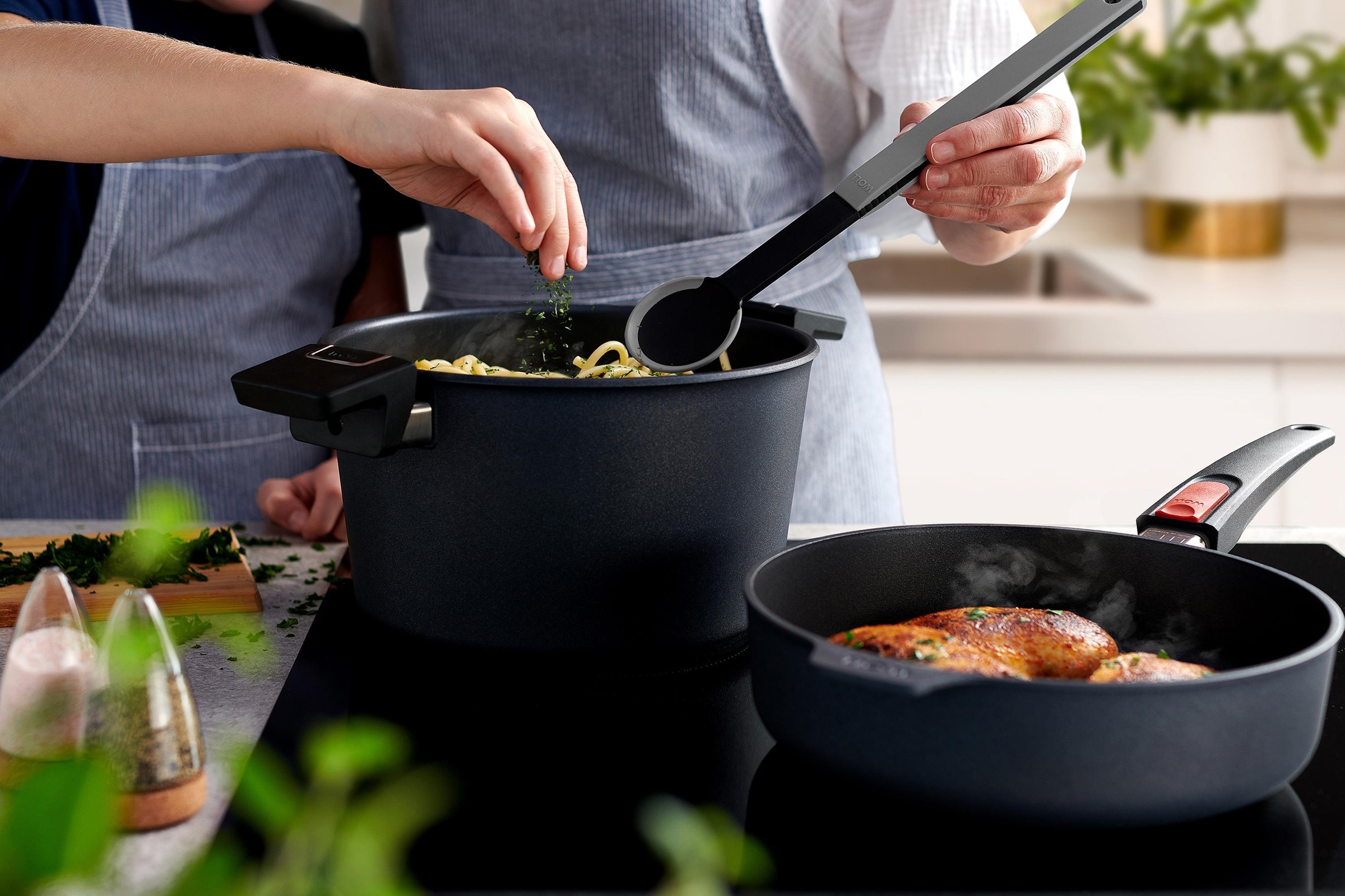 WOLL Kochbesteck-Set »Cook it«, (Set, 3 tlg.), aus hochwertigem Kunststoff günstig online kaufen