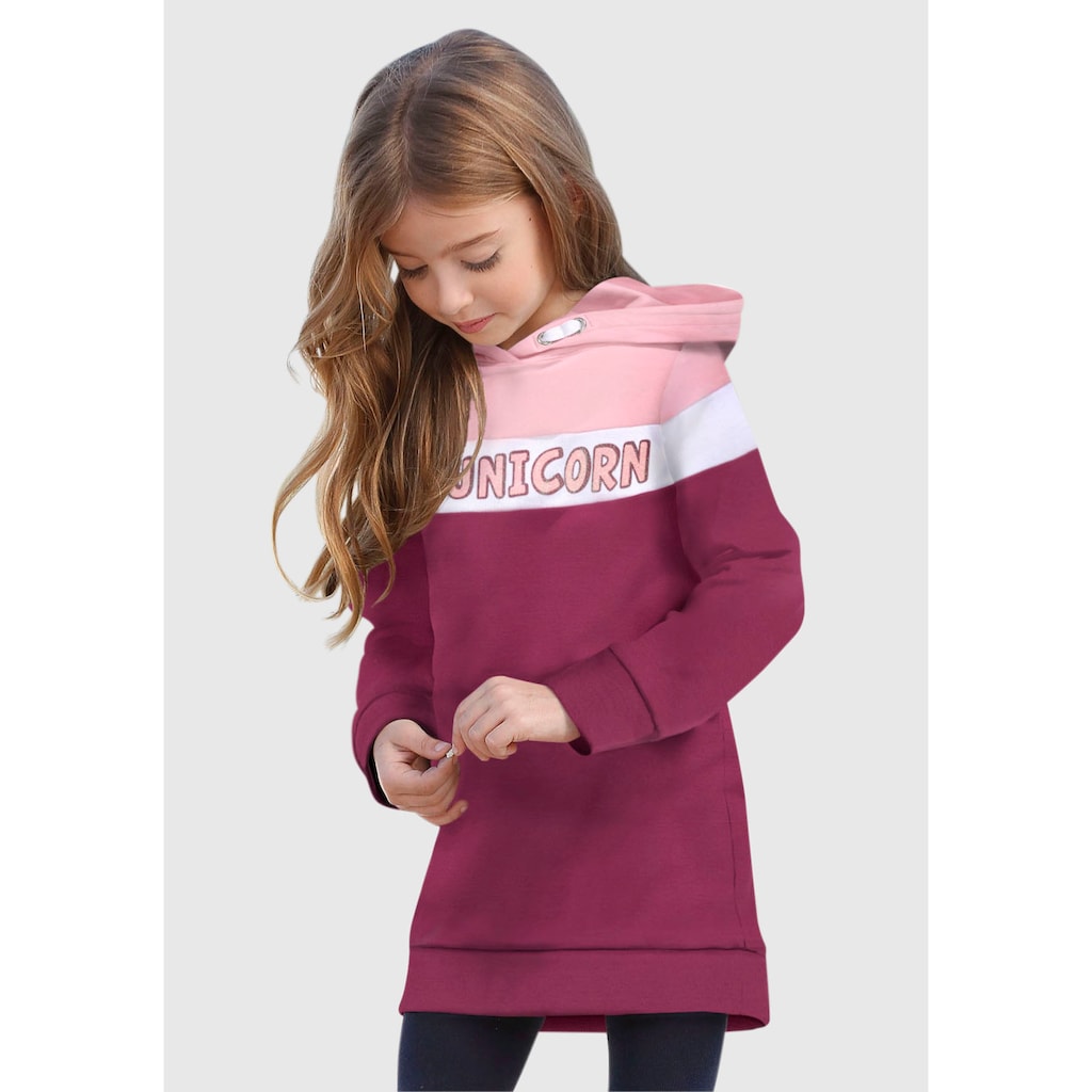 KIDSWORLD Sweatkleid »UNICORN«