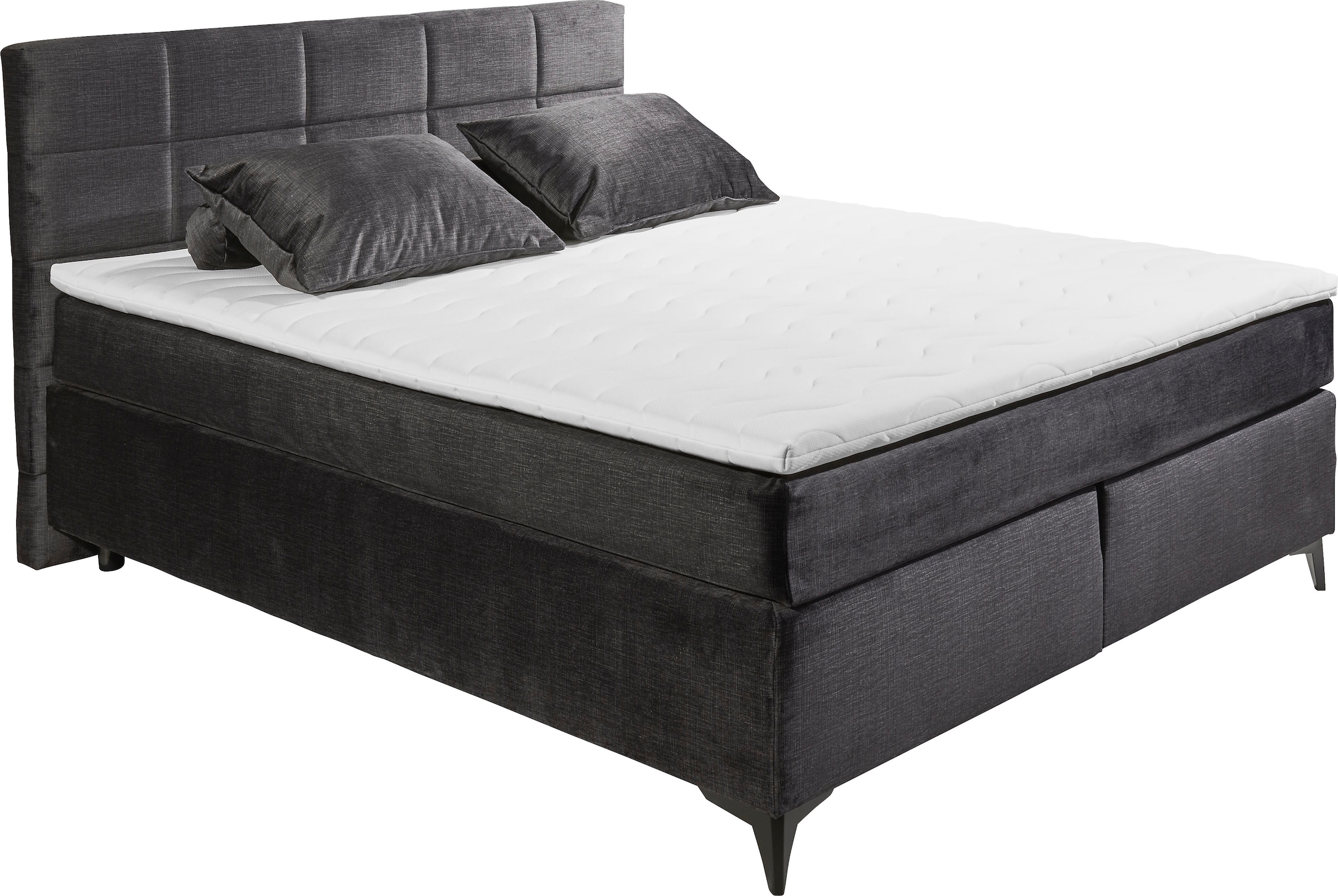 ED EXCITING DESIGN Boxspringbett »Navarra«, wahlweise mit Matratze