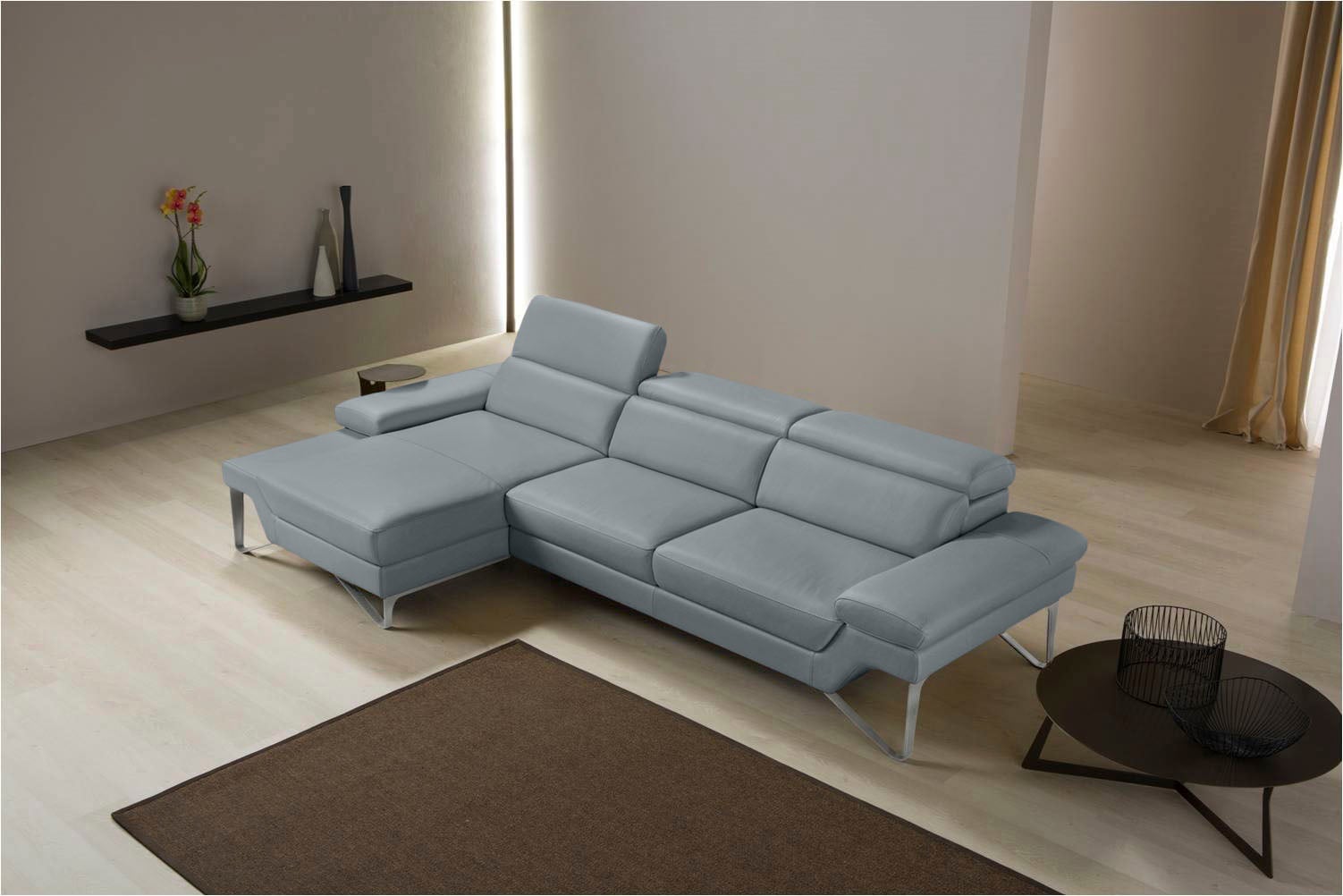 Egoitaliano Ecksofa "Princess, elegantes Designsofa mit erstklassigem Sitzk günstig online kaufen