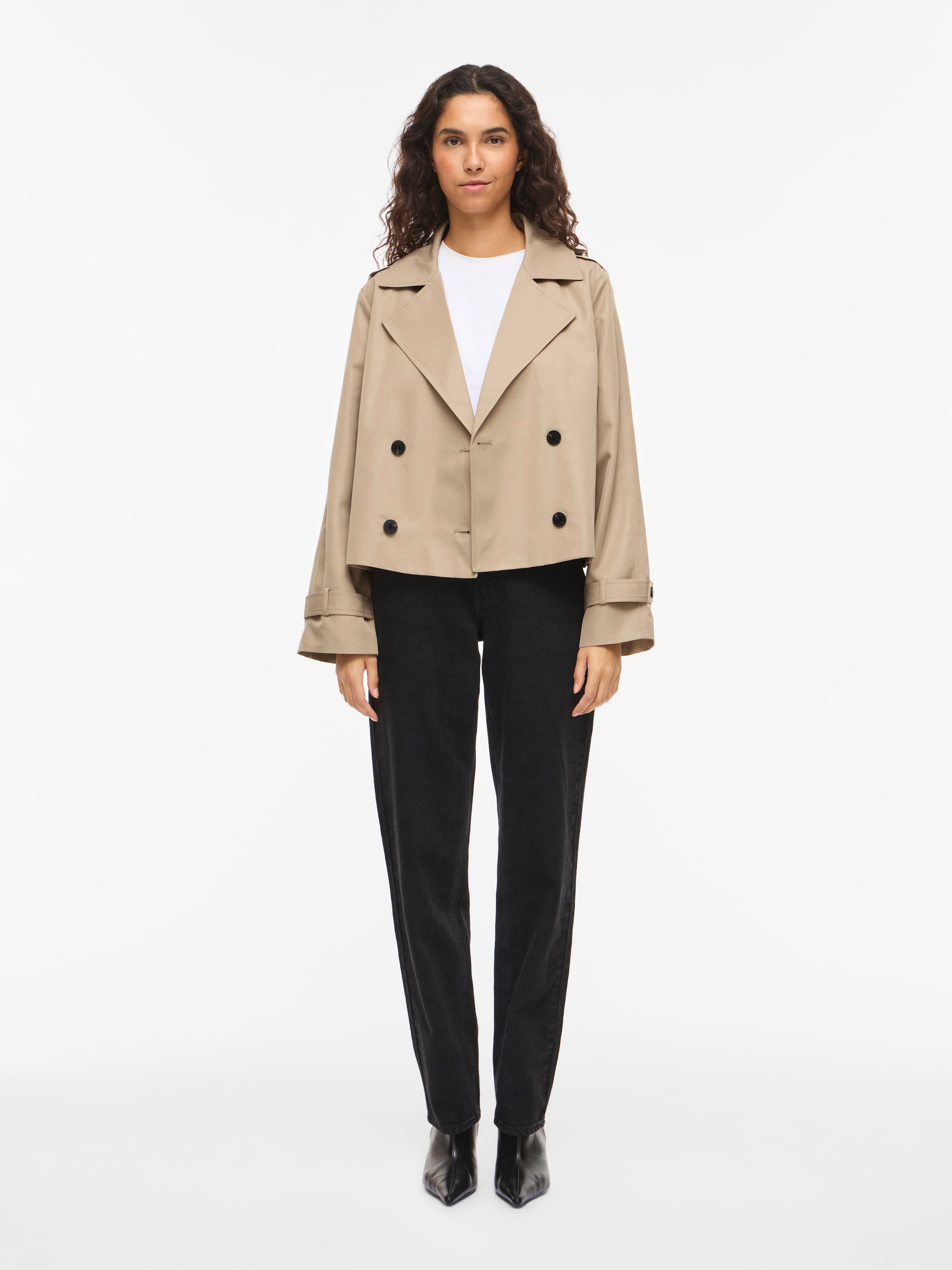 Vila Kurzmantel »VIADDISON L/S SHORT JACKET - NOOS«