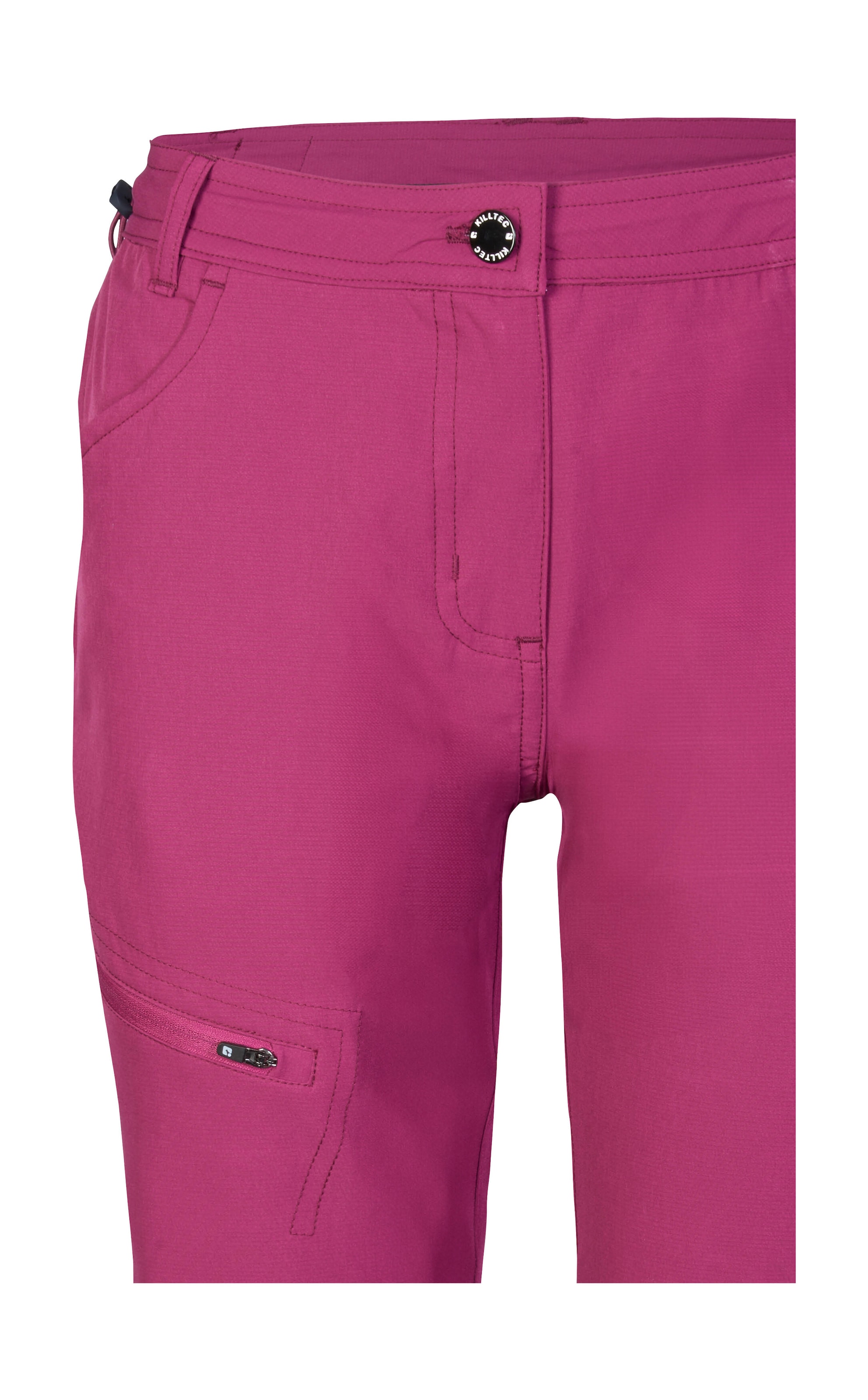 Killtec Caprihose »KOS 4 WMN PNTS«, Wasserabweisende, schnelltrocknende Caprihose mit Comfort-Stretch