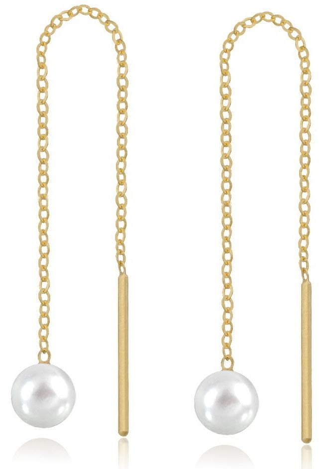 Perlenohrringe mit Firetti kaufen »Schmuck Geschenk, Kettenglieder«, im Süßwasserzuchtperlen Online-Shop