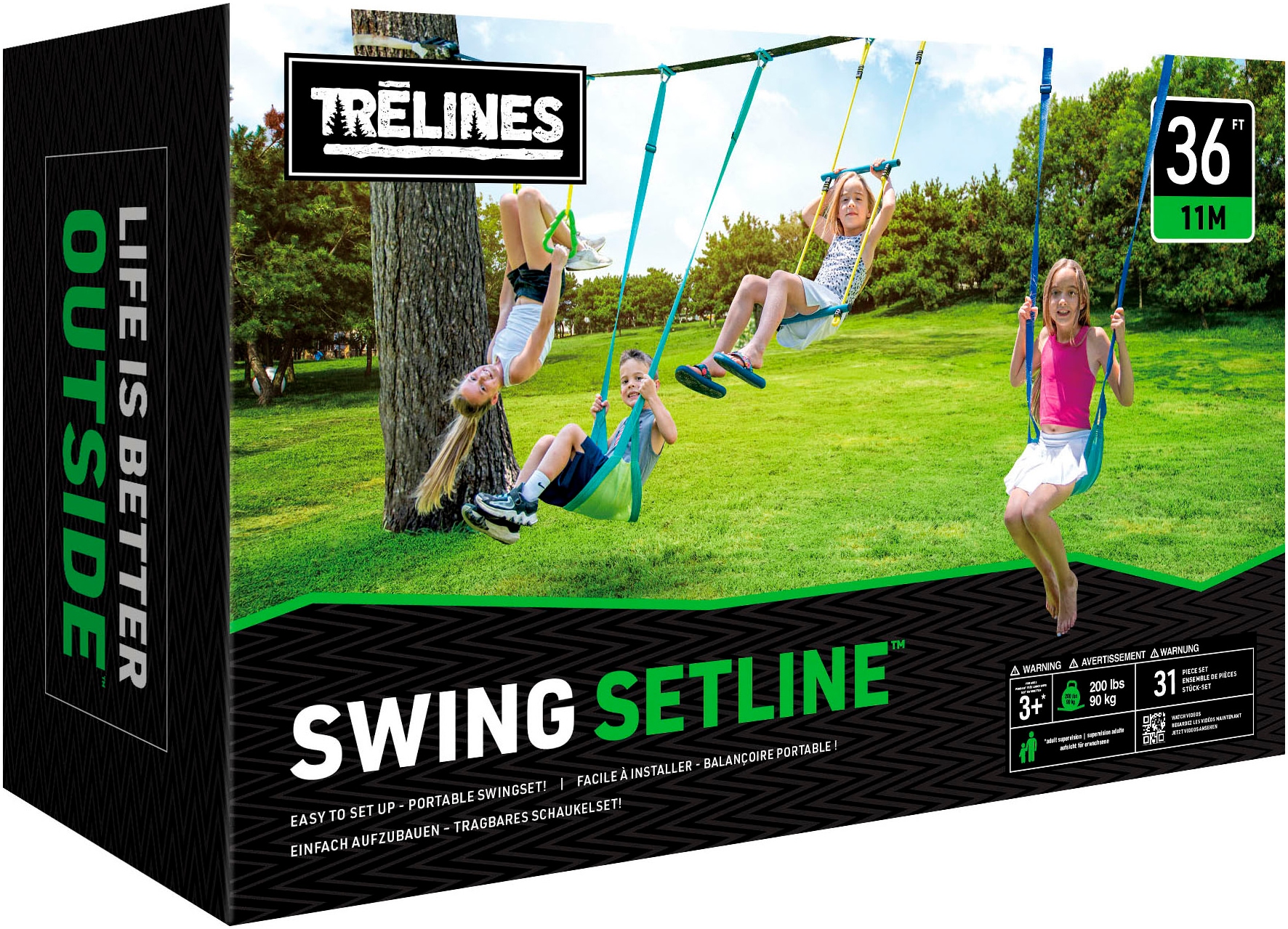 Einzelschaukel »Swingset Gymnastik-Gurt, (11)«