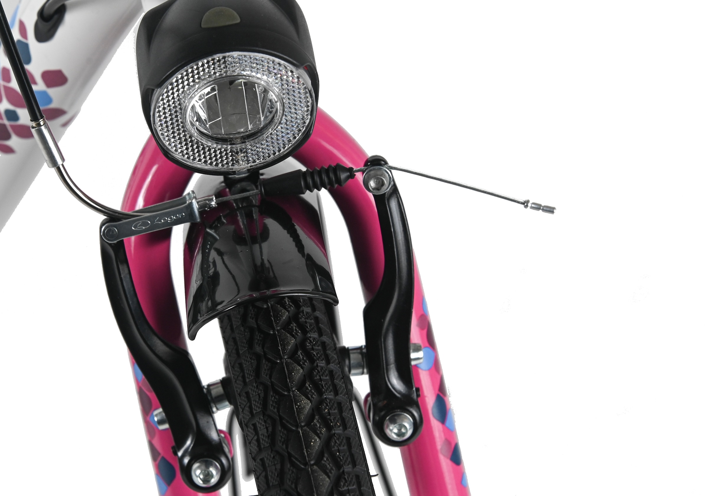 Dacapo Kinderfahrrad »24" Cindy Weiß 7 Gänge RH 32 cm - Ab 8 Jahre« 7 Gang Kettenschaltung