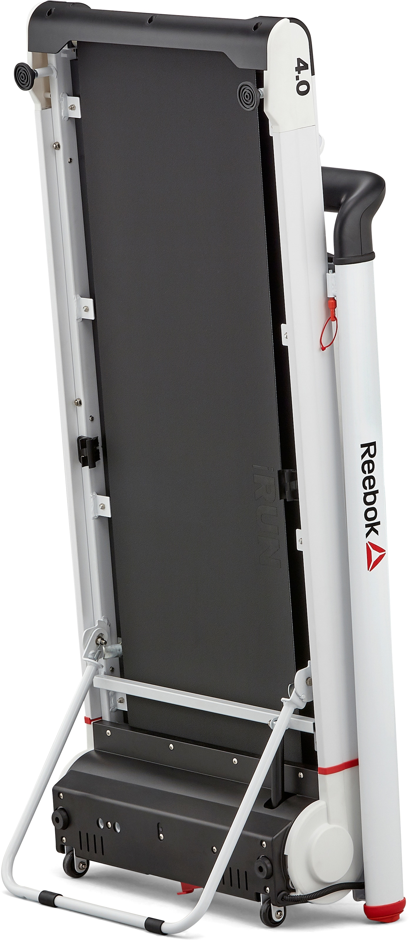 Reebok Laufband »i-Run 4.0«, (im Ultra-Kompakt Faltdesign, mit Tablet-/Handyhalterung), bis max. 16 km/h, klappbar