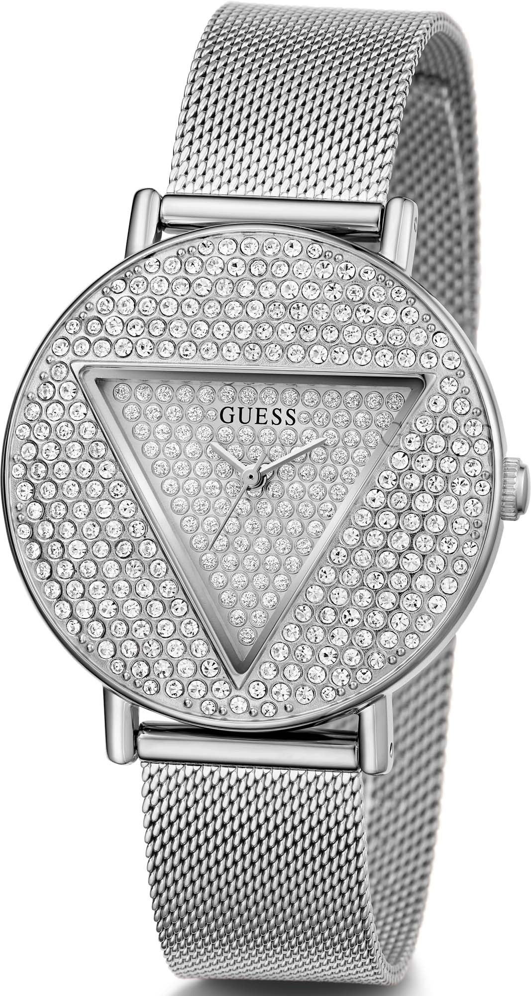 Guess Quarzuhr »ICONIC«, Armbanduhr, Damenuhr