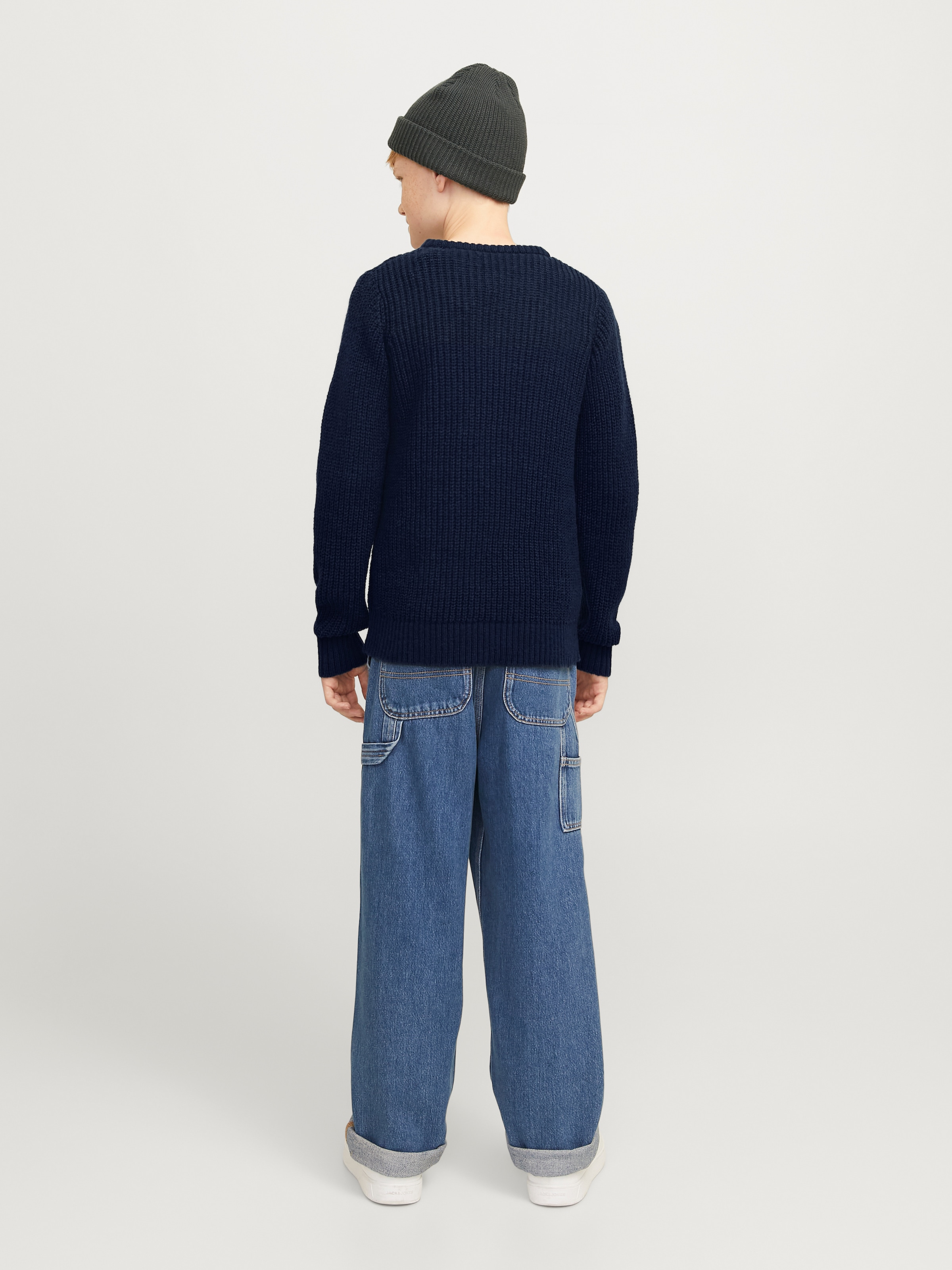 Jack & Jones Junior Rundhalspullover »JJJONES KNIT CREW NECK JNR«