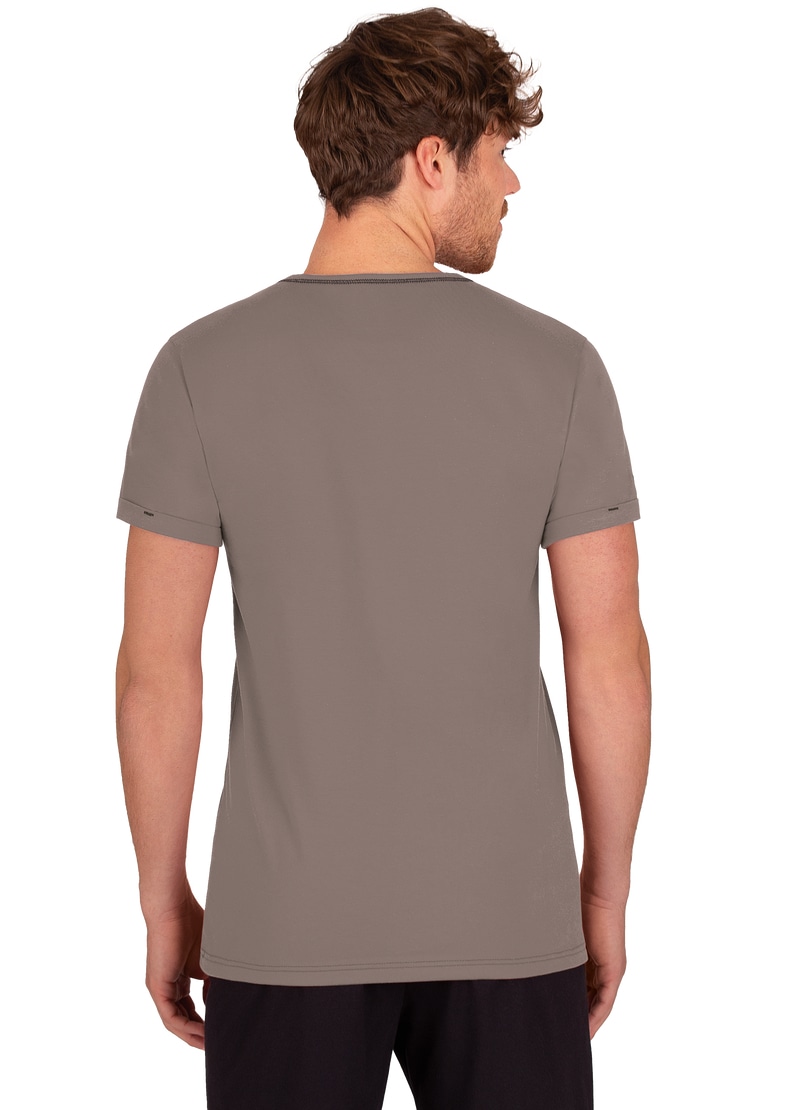 Trigema T-Shirt »TRIGEMA T-Shirt Knopfleiste aus Biobaumwolle«, (1 tlg.)