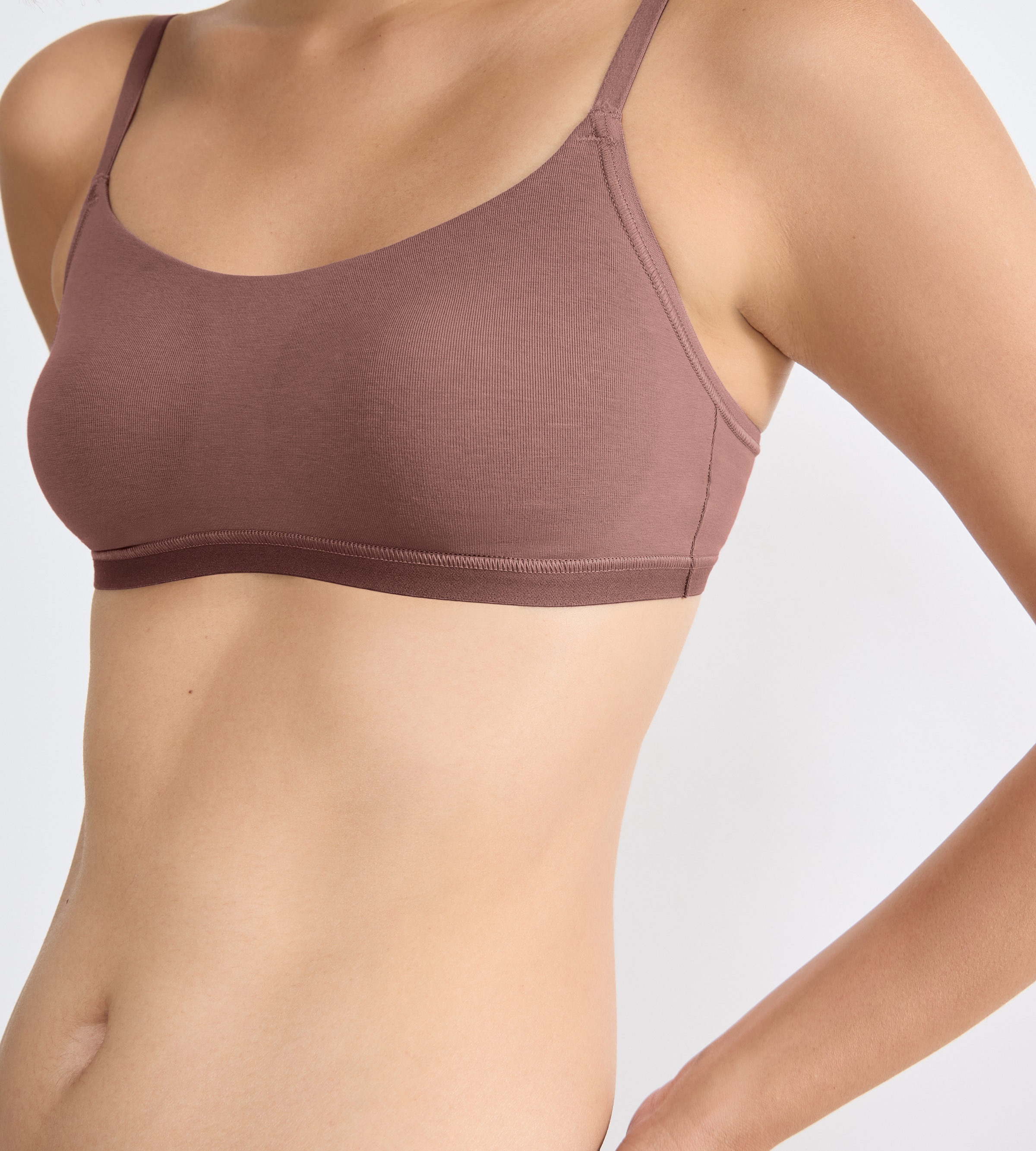 sloggi Bustier »GO Daily Cotton Top«, glanzeffekt Details