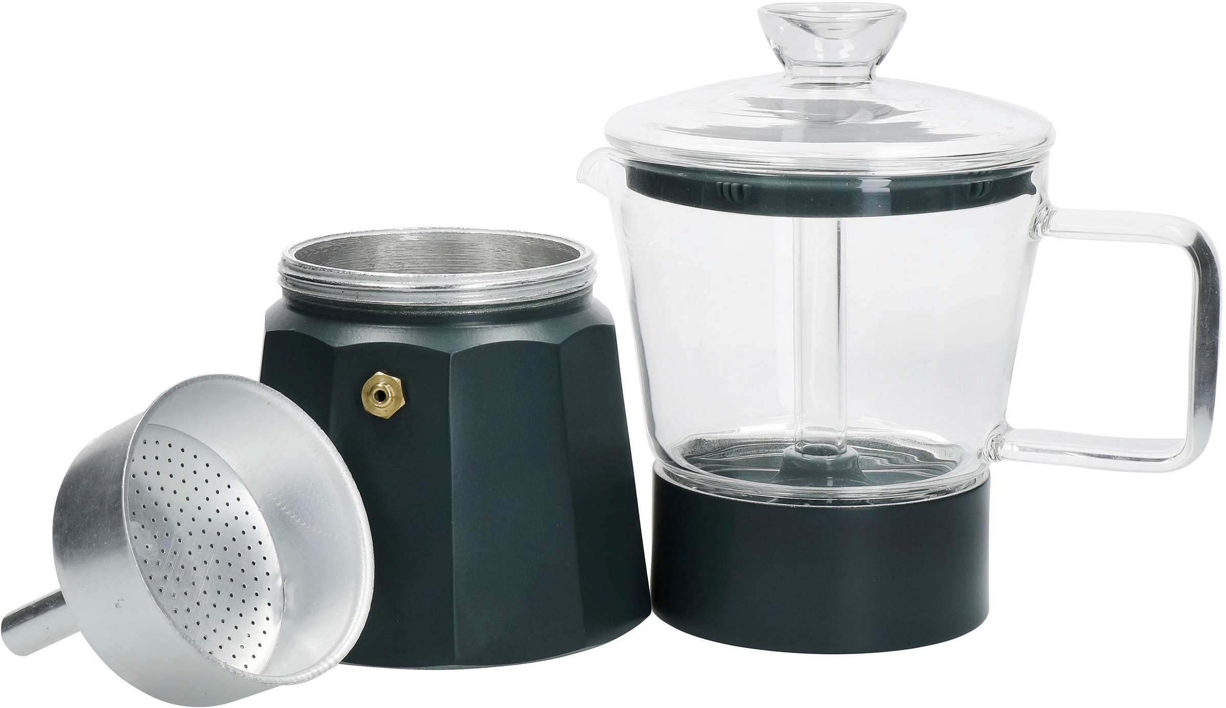 La Cafetière Espressokocher »La Cafetière«, 290 l Kaffeekanne, Aus hochwertigem, rostfreiem Edelstahl mit induktionsgeeignetem Boden