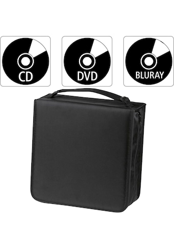 Hama DVD-Hülle »CD-/DVD-/Blu-ray-Tasche 304, Schwarz + Pflegetuch Disc-Tasche« kaufen