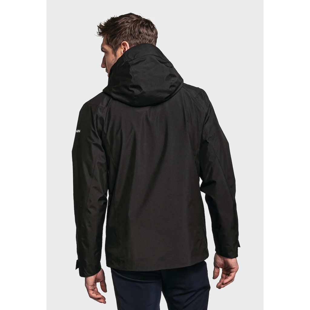 Schöffel Outdoorjacke »Jacket Kreuzjoch M«, mit Kapuze