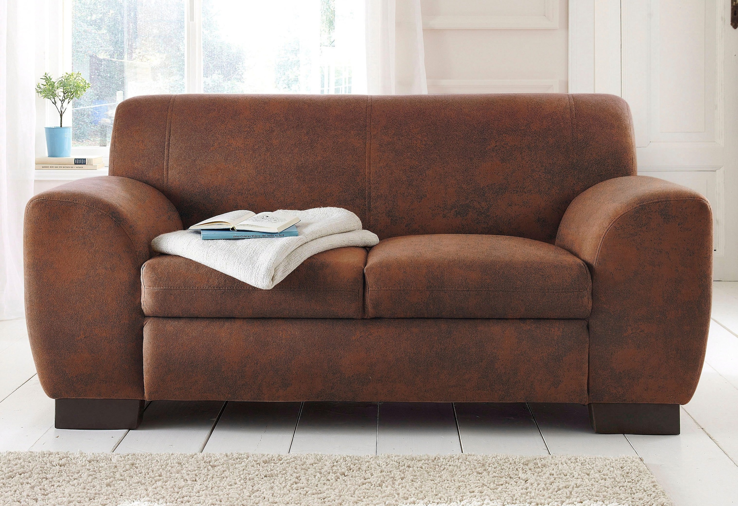 Home affaire Sofa »Nika«, 2 oder 3- Sitzer in Microfaser MELROSE