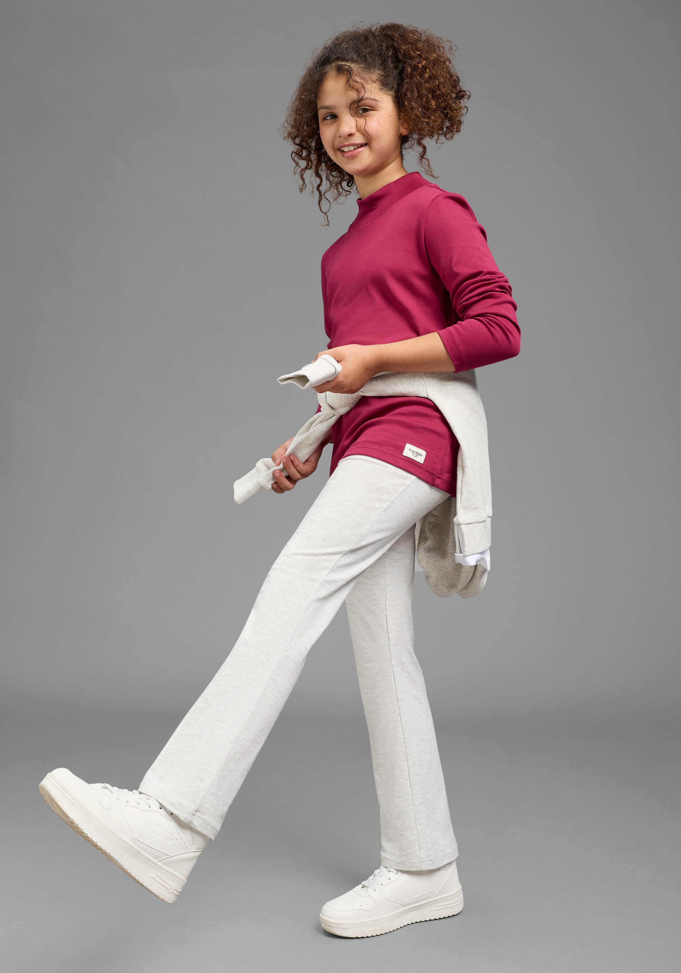 H.I.S Leggings »2er Packung H.I.S Leggings mit Schlag für Mädchen«  Für TEENS. 2er Packung Jazzpants