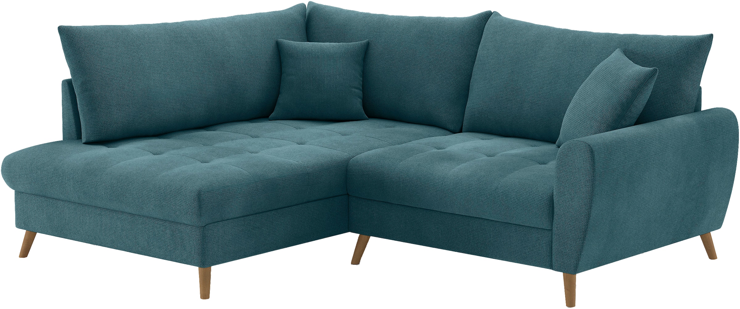 Mr. Couch Ecksofa »Blackburn II L-Form«, Wahlweise mit Kaltschaumpolsterung günstig online kaufen