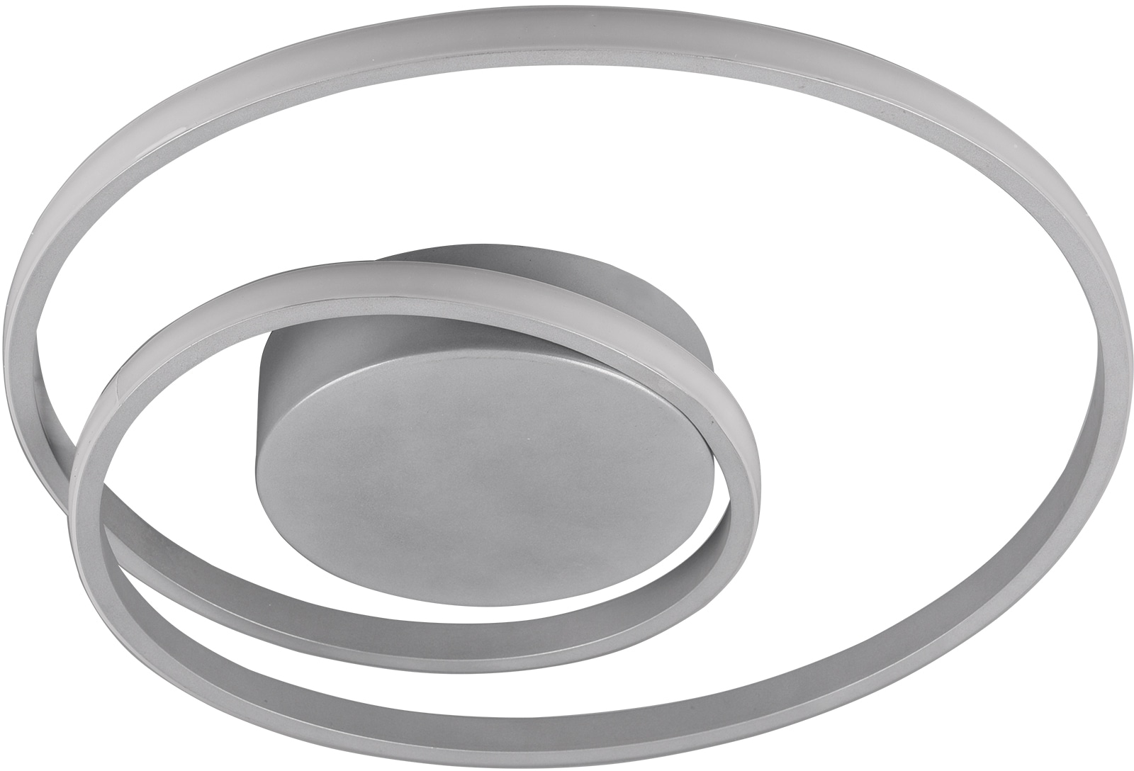 REALITY Leuchten LED Deckenleuchte »Zibal«, 1 flammig, Leuchtmittel LED-Board | LED fest integriert, Switch Dimmer, dimmbar über Wandschalter (100%/50%/25%), Wohnzimmer