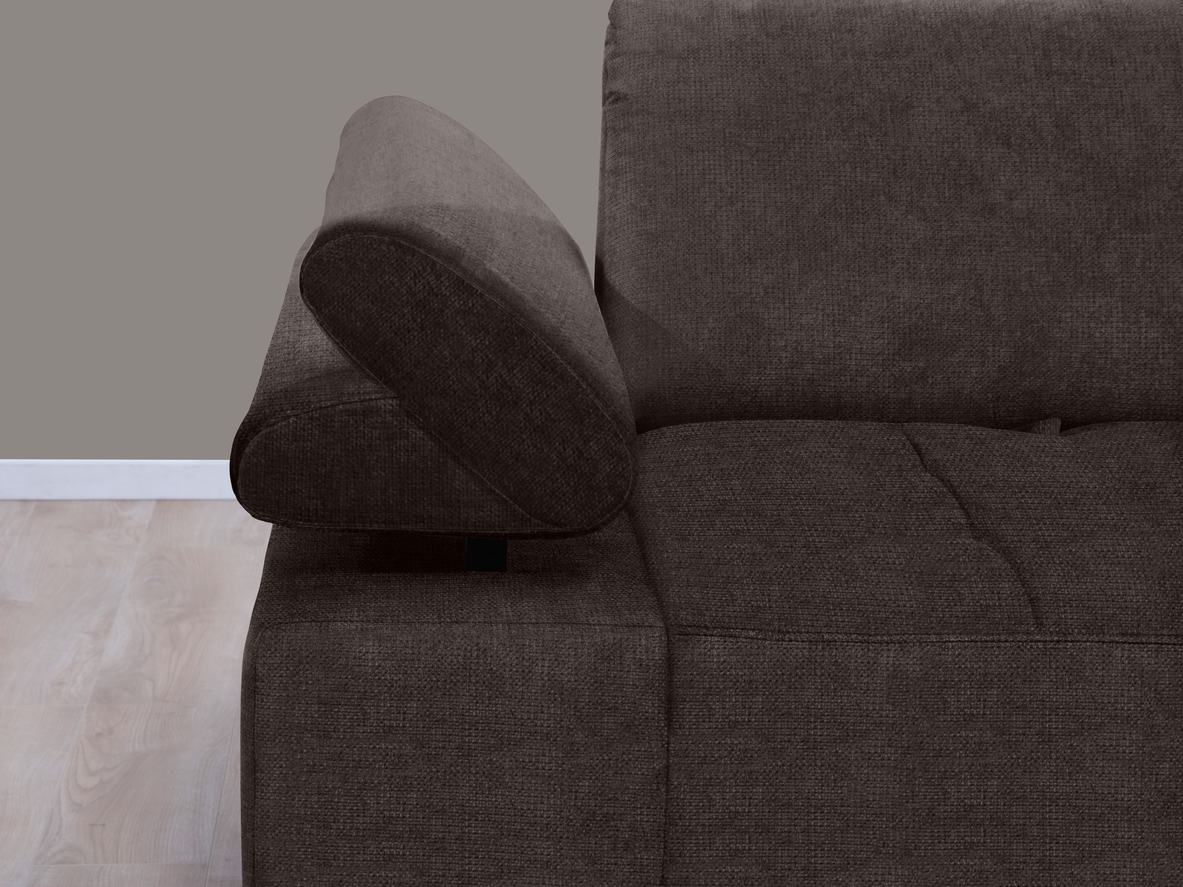 alina Ecksofa »Royce«, inklusive Sitztiefenverstellung, 296 cm breit