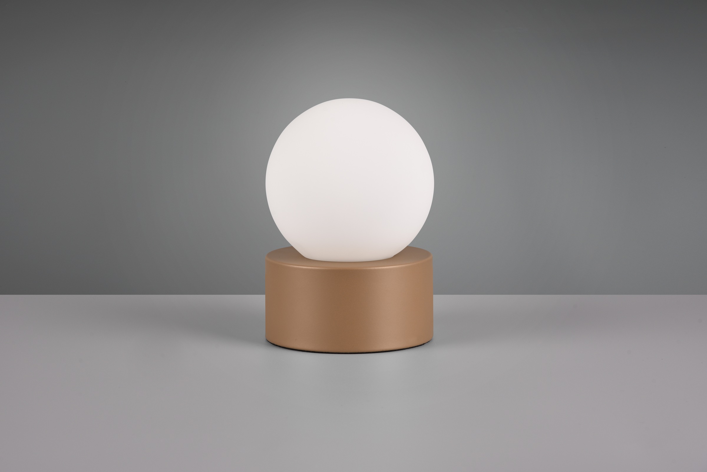 TRIO Leuchten Tischlampe »COUNTESS, Tischleuchte Glas Kugel exkl 1x E14 max günstig online kaufen