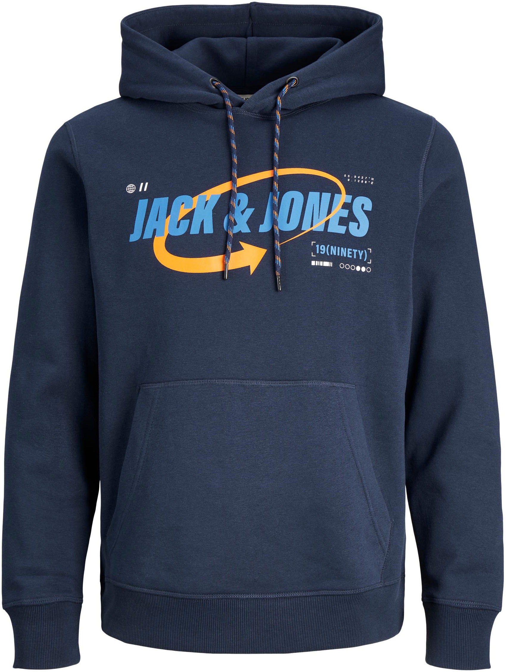 Jack & Jones Kapuzensweatshirt »JCOBLACK SWEAT HOOD CH«