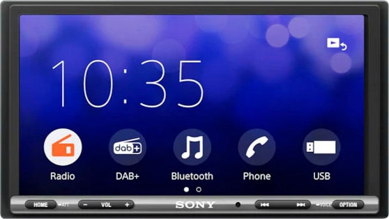 Sony Autoradio »XAV-AX3250ANT«, (A2DP Bluetooth-AVRCP Bluetooth-Bluetooth AM-Tuner-FM-Tuner-Digitalradio (DAB+) 220 W)