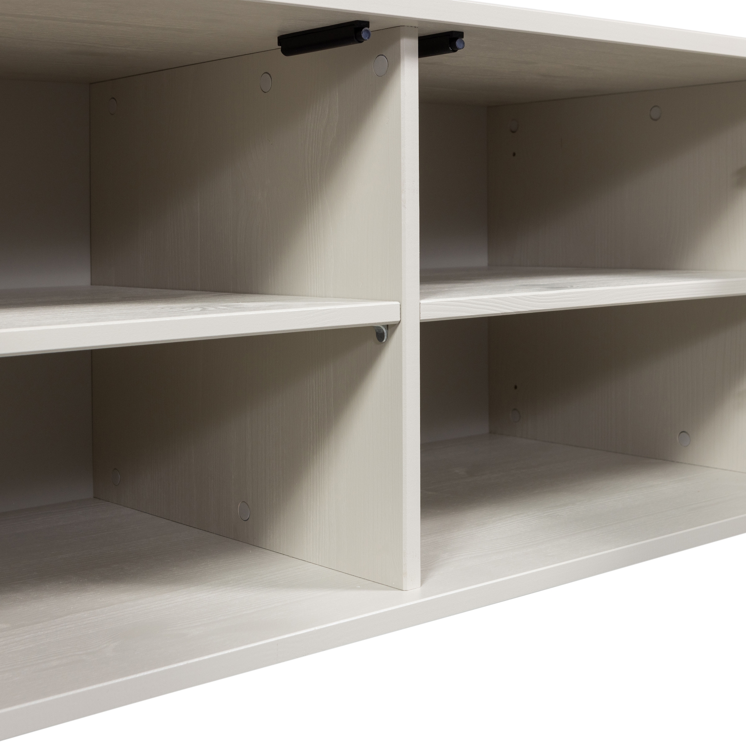 WOOOD Sideboard »New Gravure FSC® Mix holz mit Druckmechanismus H 56 x B 150 x T 44 cm« Das Gravure New TV-Möbel von WOOOD mit Stil, Stauraum und Push-to-Open