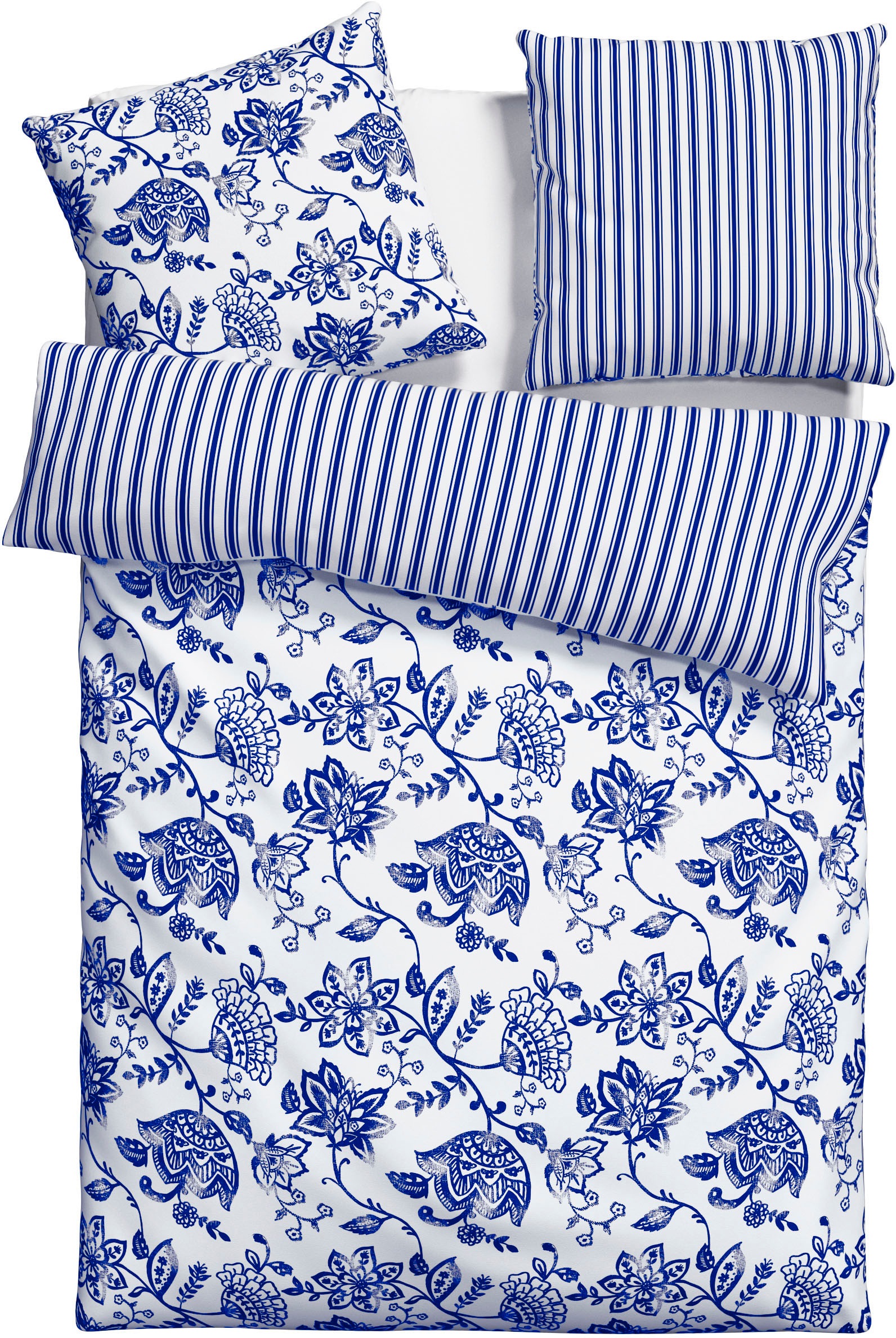 andas Bettwäsche »Nordby« 2 Stk. tlg. Bettwäsche aus Baumwolle, skandinavis günstig online kaufen