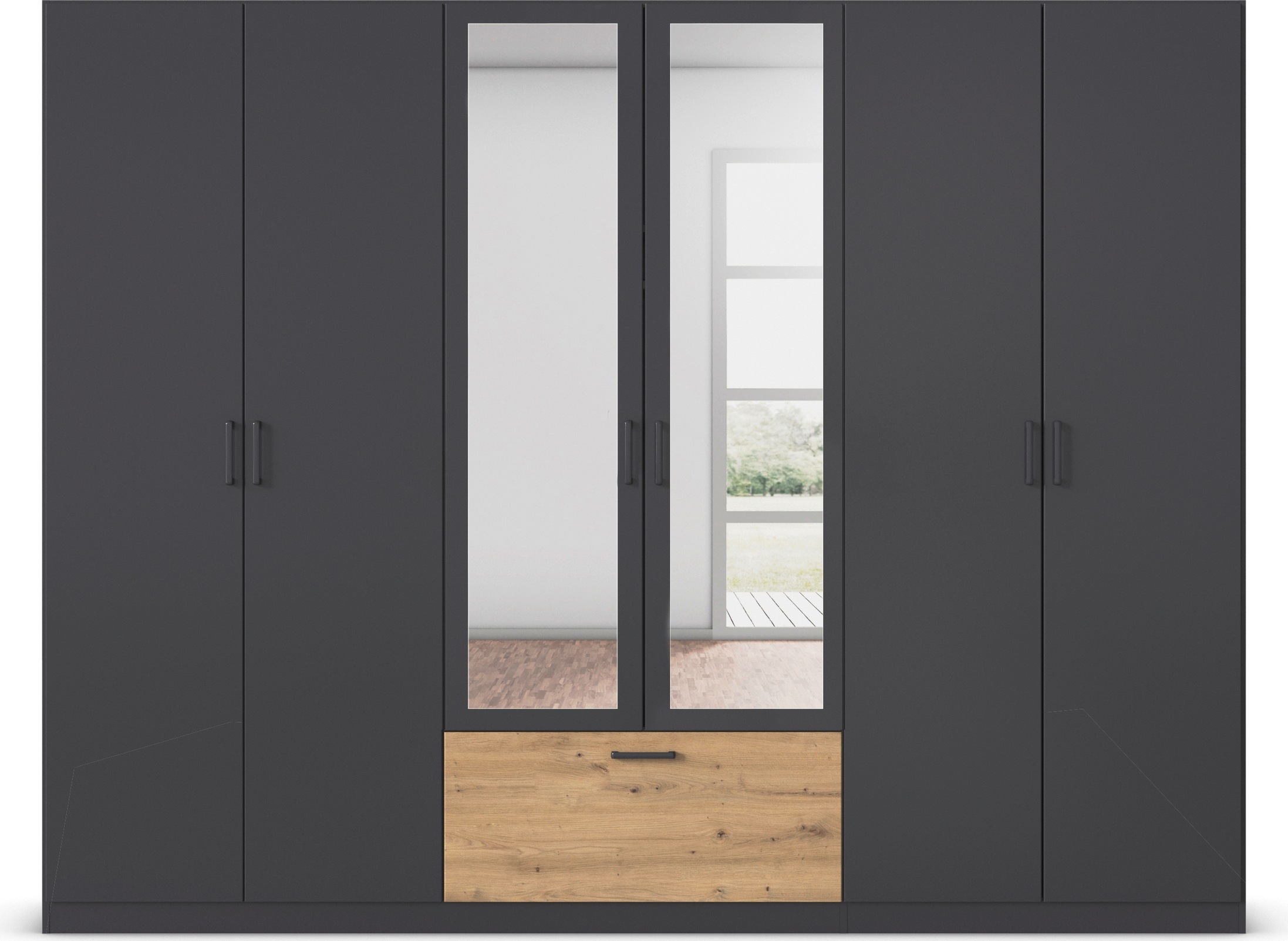 rauch Drehtürenschrank »Kleiderschrank Schrank Garderobe Wäscheschrank BARI günstig online kaufen