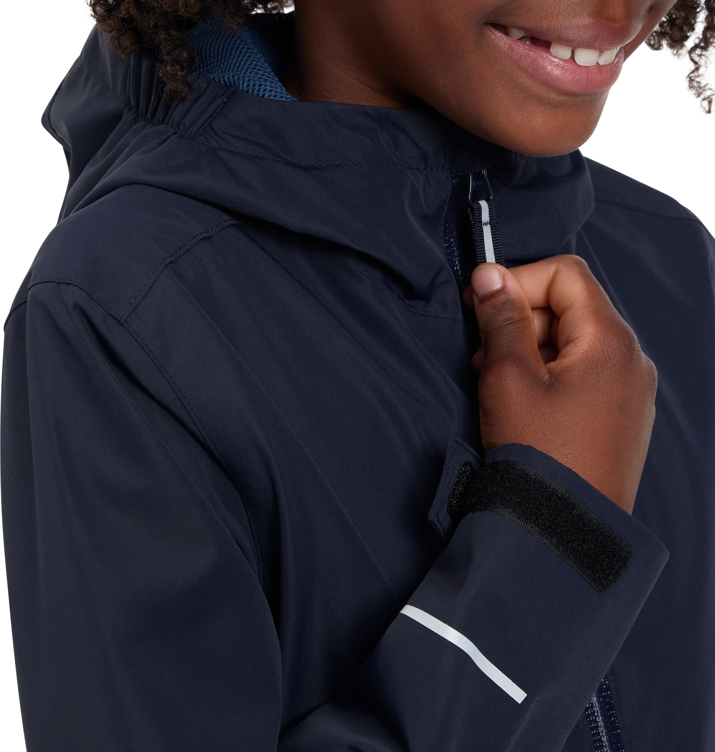 McKINLEY Outdoorjacke »MÄ.-FUNKTIONS-JACKE ALLALIN LT G« mit AQUAMAX-Technologie, mit Netzfutter, mit Kinnschutz