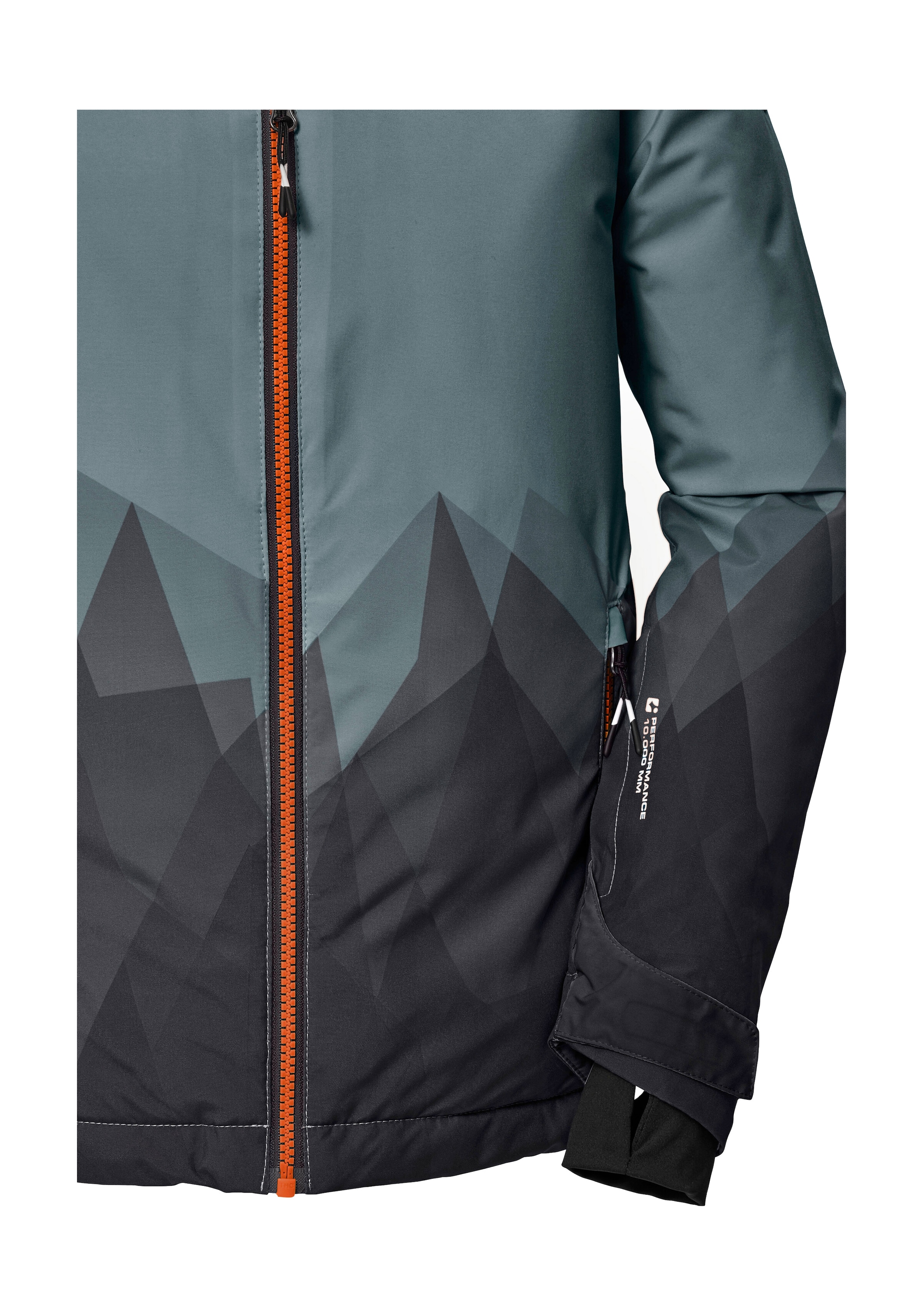 Killtec Skijacke »KSW 383 BYS SKI JCKT«, Wasser- und winddichte Skijacke mit verstellbarer Kapuze