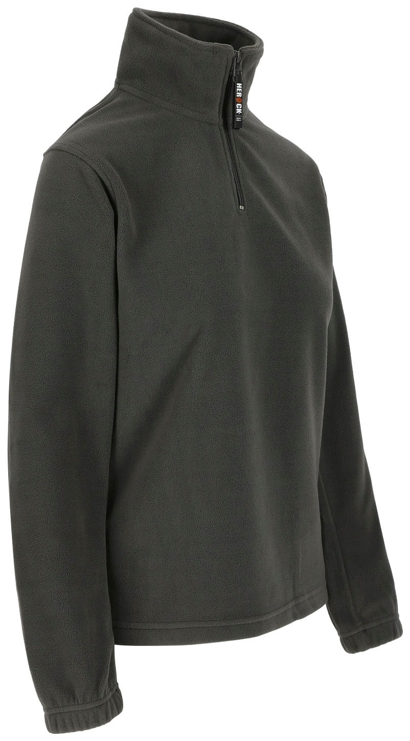 Reißverschluss Bündchen Stehkragenpullover Herock online mit Damenfleecepullover »Aurora-Demen kurzem kaufen elastichem Fleece-Sweater«, und