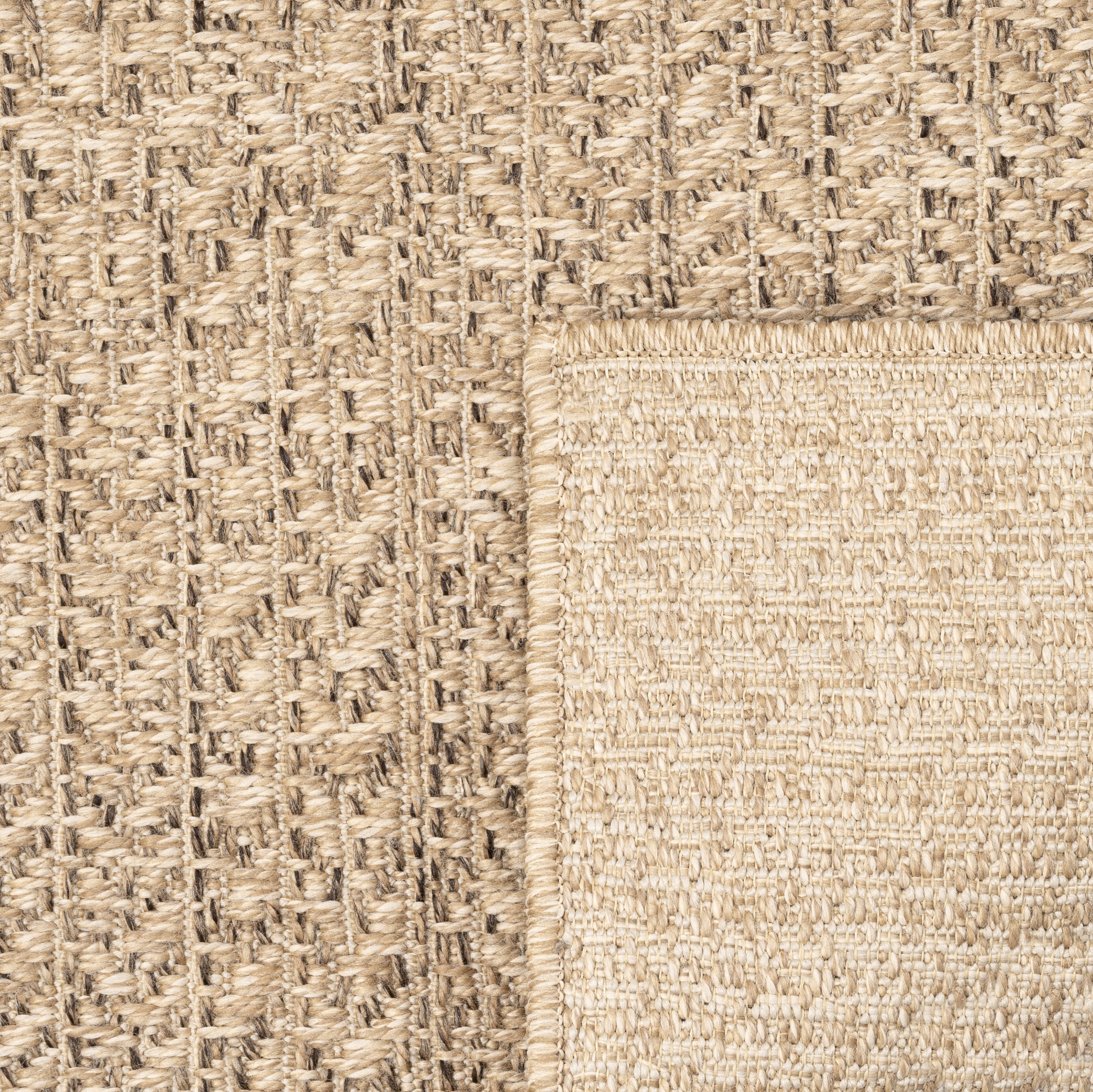 merinos Teppich »Kenzy 7«, rechteckig, 10 mm Höhe, robuster In- und Outdoor Teppich im natürlichen Jute-Look, wetterfest
