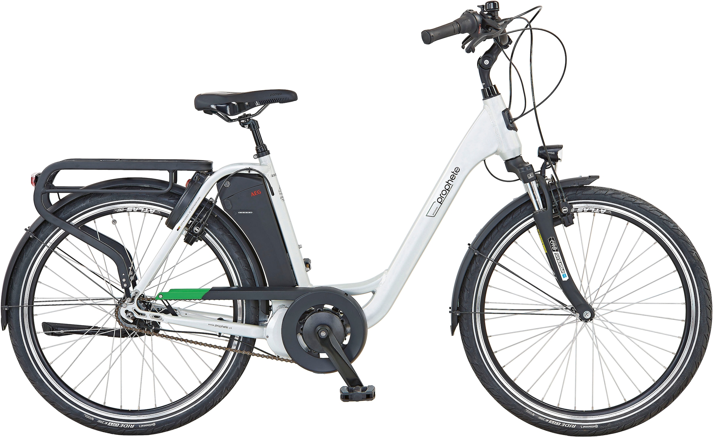 Prophete E-Bike »Geniesser 23.EMC.10«, 7 Gang, Shimano, Nexus, Mittelmotor 250 W, Pedelec, Elektrofahrrad für Damen u. Herren