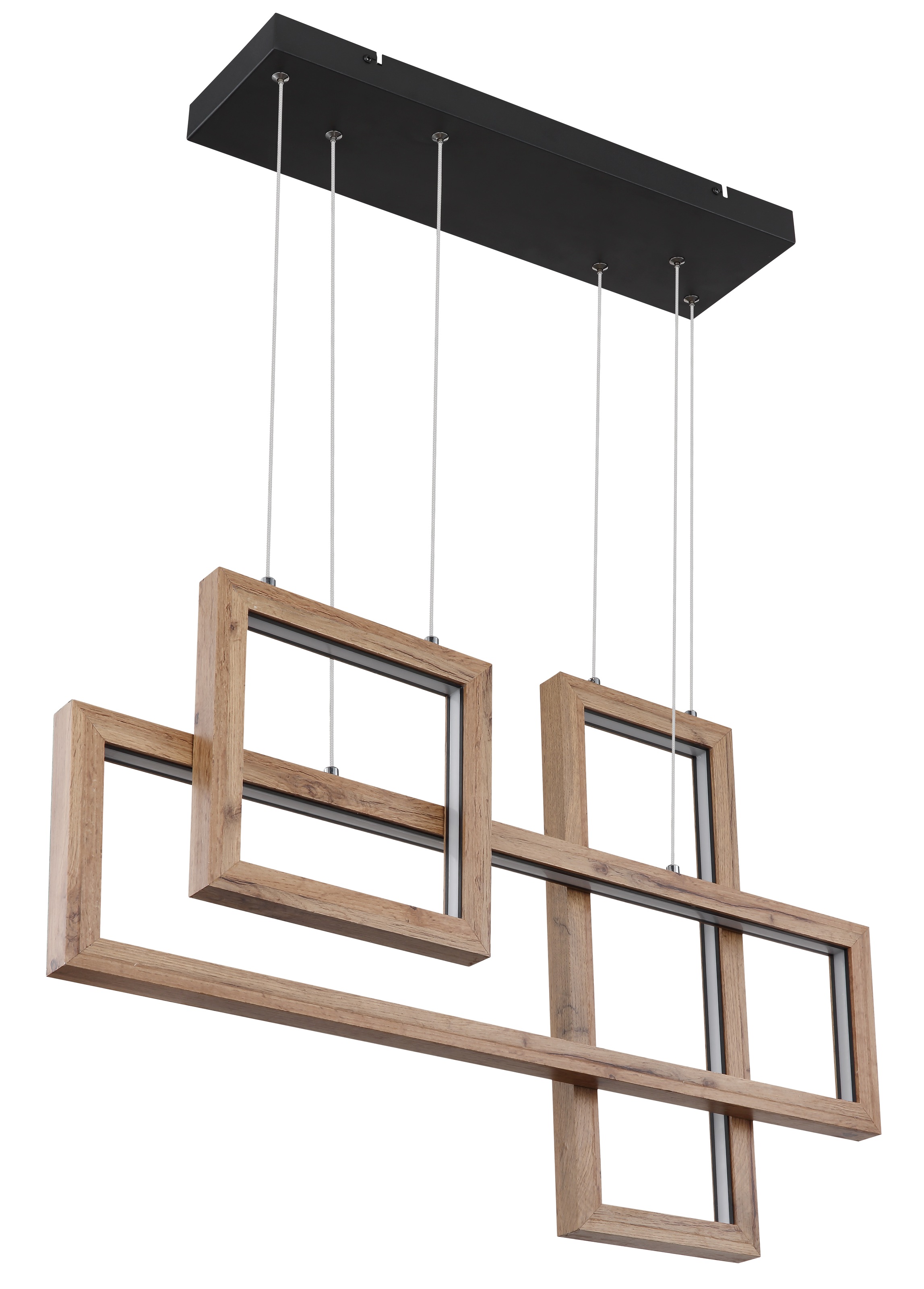 GLOBO LIGHTING Hängeleuchte »MANDERA« LED-Modul 1 Stk. Warmweiß Hängelampe Esszimmer-Leuchte Esstischleuchte Wohnzimmer