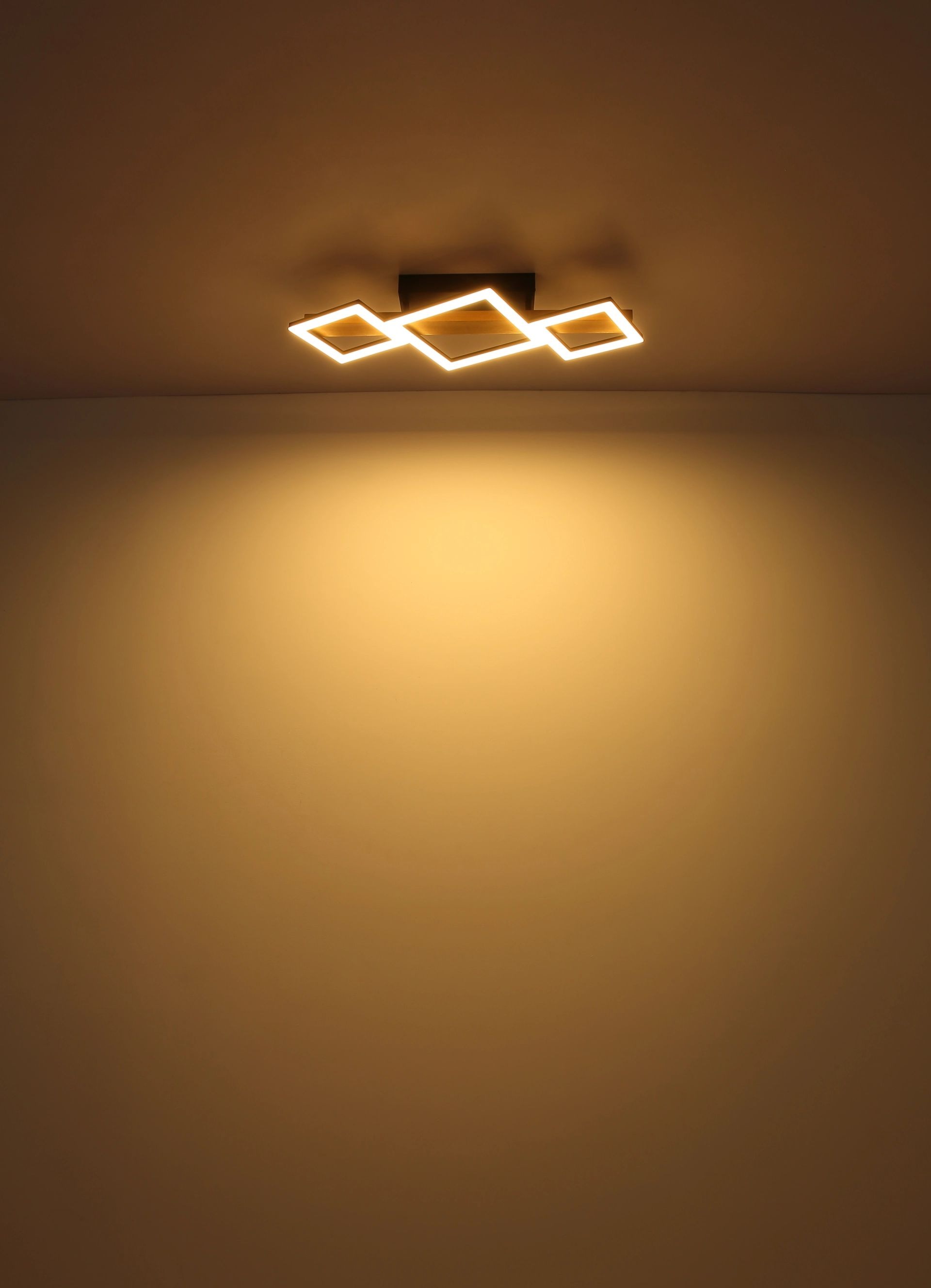 GLOBO LIGHTING Deckenleuchte »DUSTIN«, Leuchtmittel LED-Modul   LED fest in günstig online kaufen