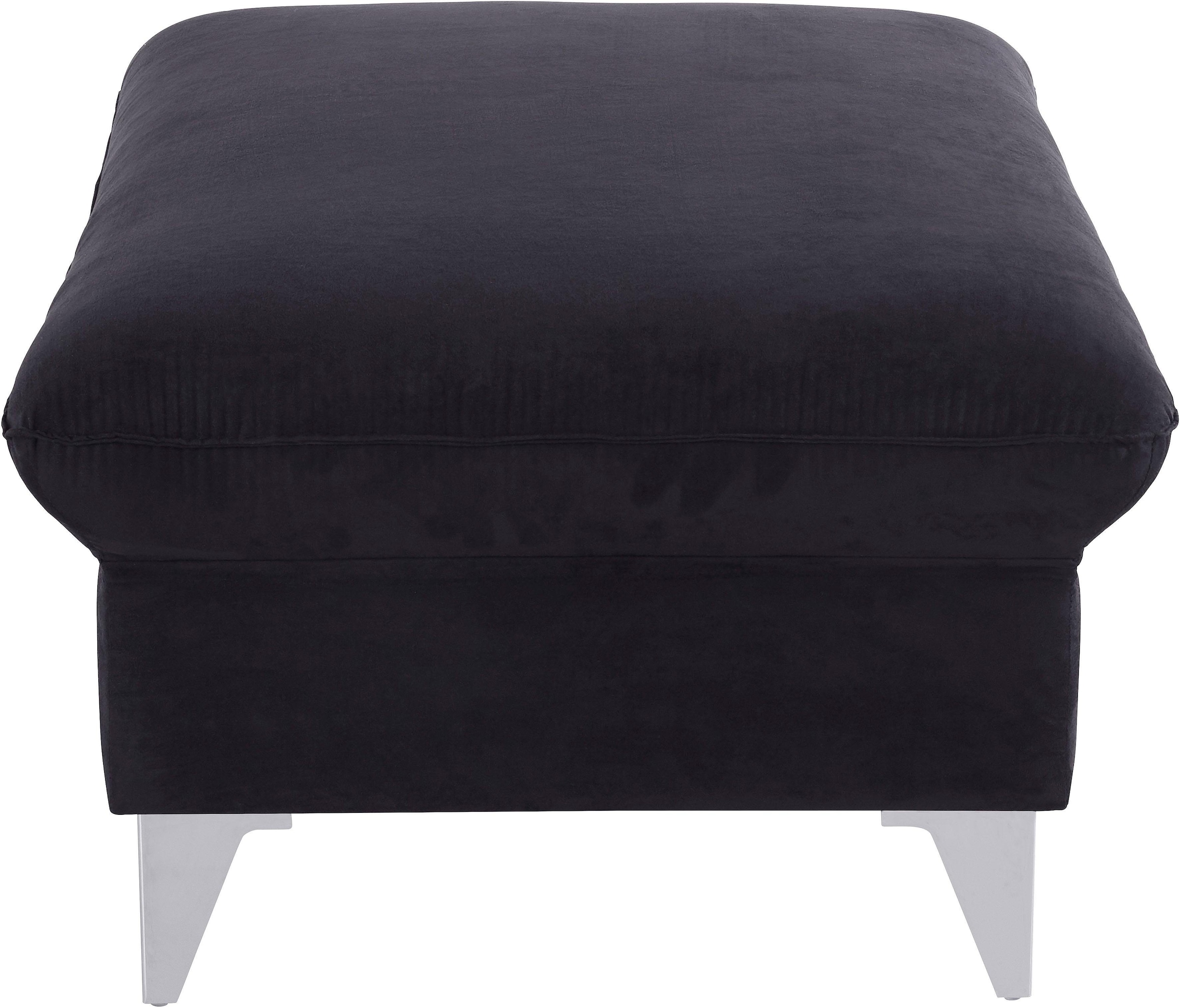 COTTA Polstergarnitur »Caluso L-Form«, Set bestehend aus: Ecksofa mit Kopfteilverstellung & Hocker