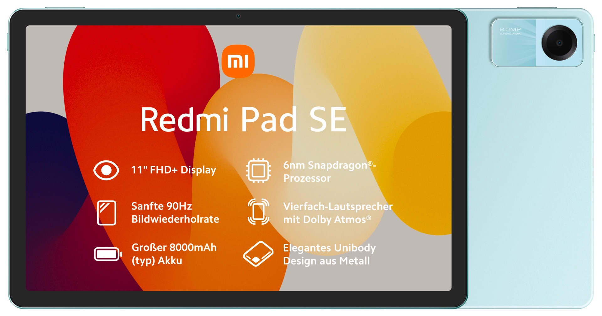 2. Bild von Xiaomi Tablet »Xiaomi Redmi Pad SE 4GB+128GB«, (Android)