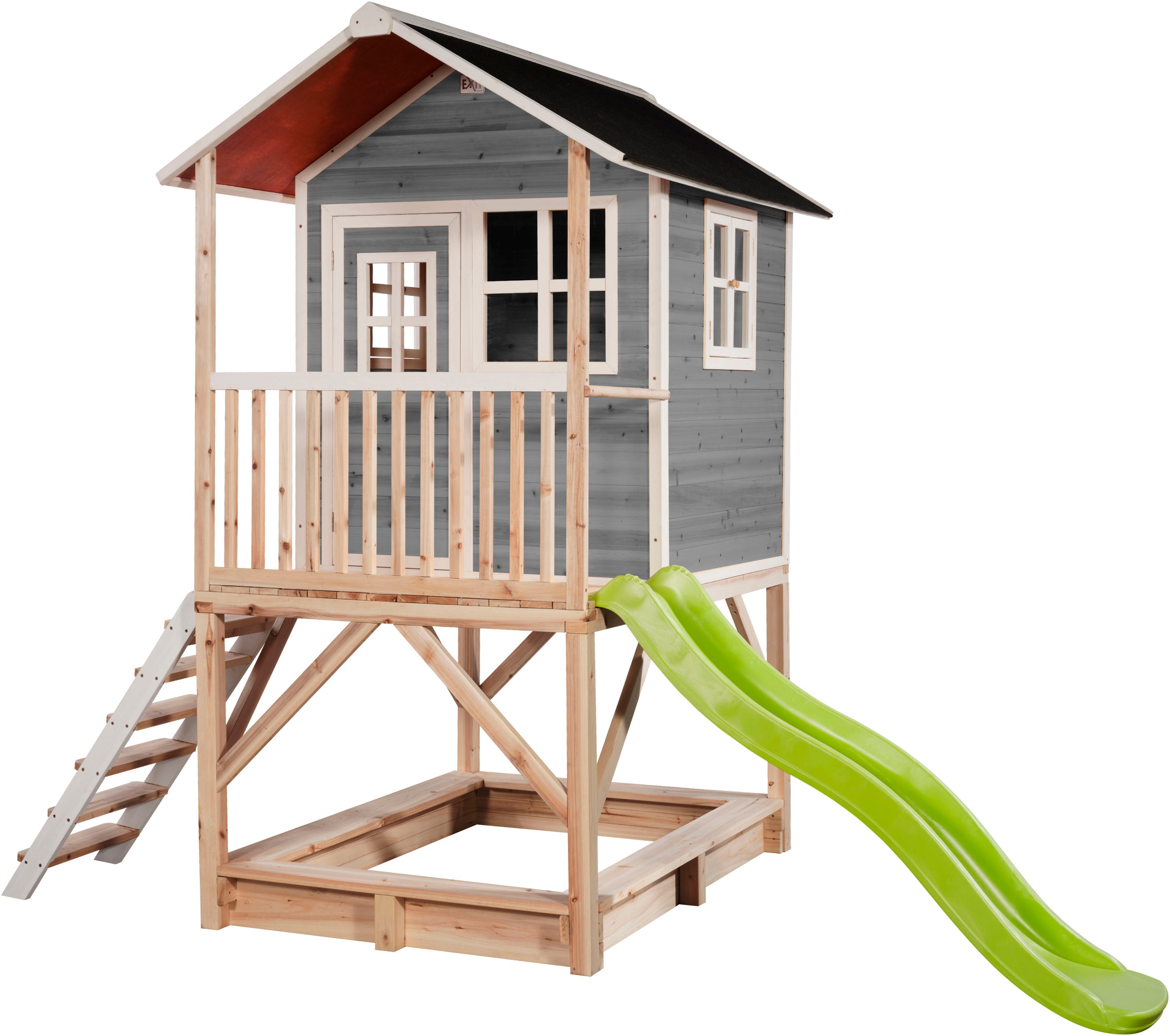 EXIT Spielhaus »Loft 500, grau«, FSC® - schützt Wald - weltweit