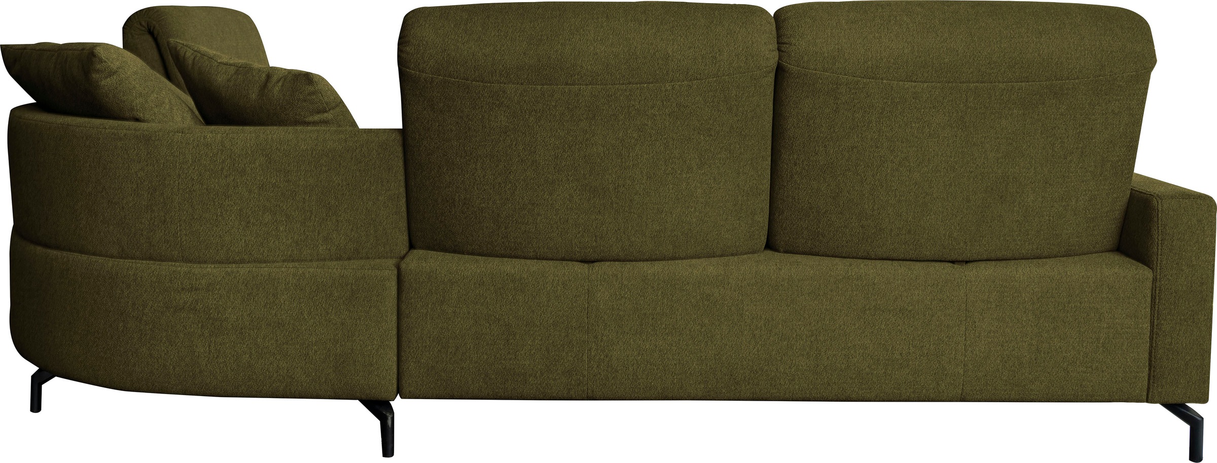 alina Ecksofa »Louis«, Breite 260 cm, Rückenlehnenverstellung, wahlweise mit Bettfunktion