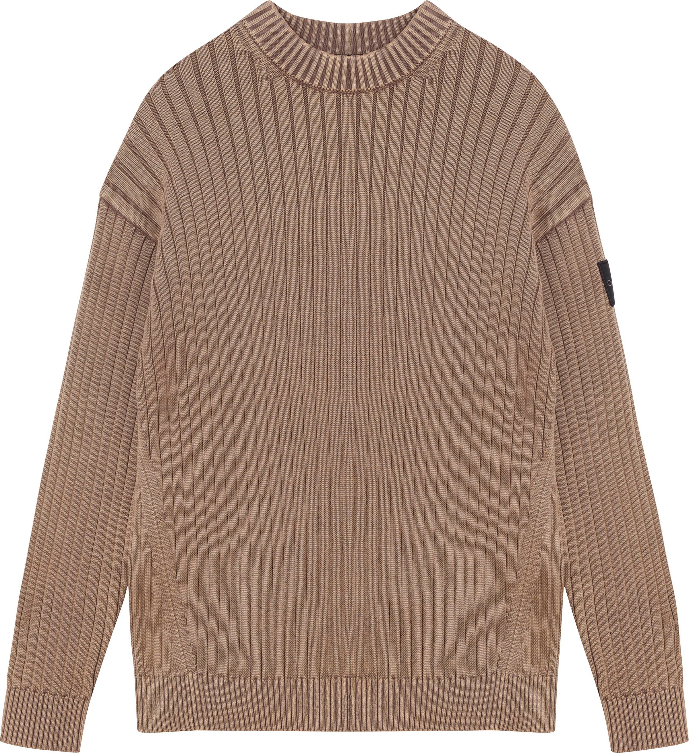 Calvin Klein Jeans Strickpullover, mit Calvin Klein Logo-Badge am Ärmel
