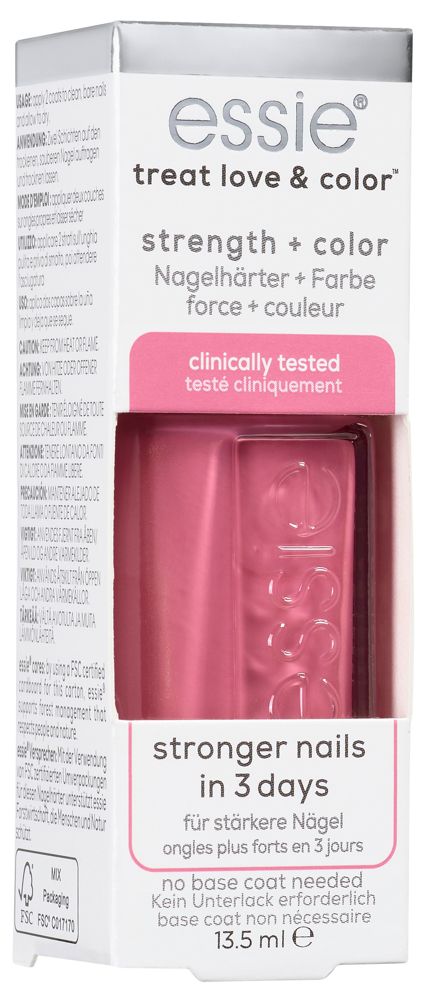 essie Nagellack »Treat, Love & Color«, mit natürlichen Inhaltsstoffen