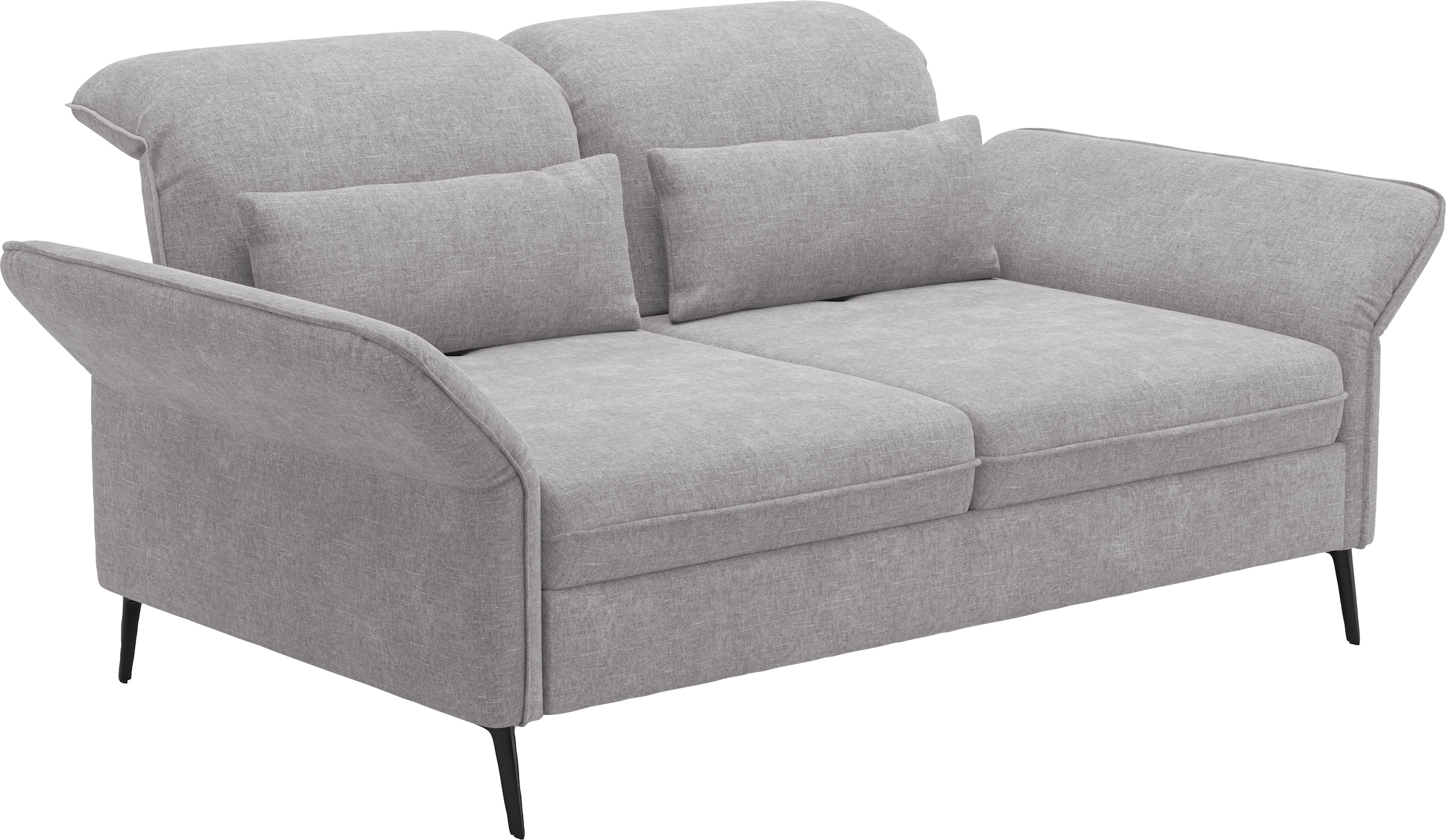sit&more 2,5-Sitzer »Emely, inkl. Sitztiefenverstellung«, wahlweise mit Bettfunktion, Kopf- & Armteilverstellung