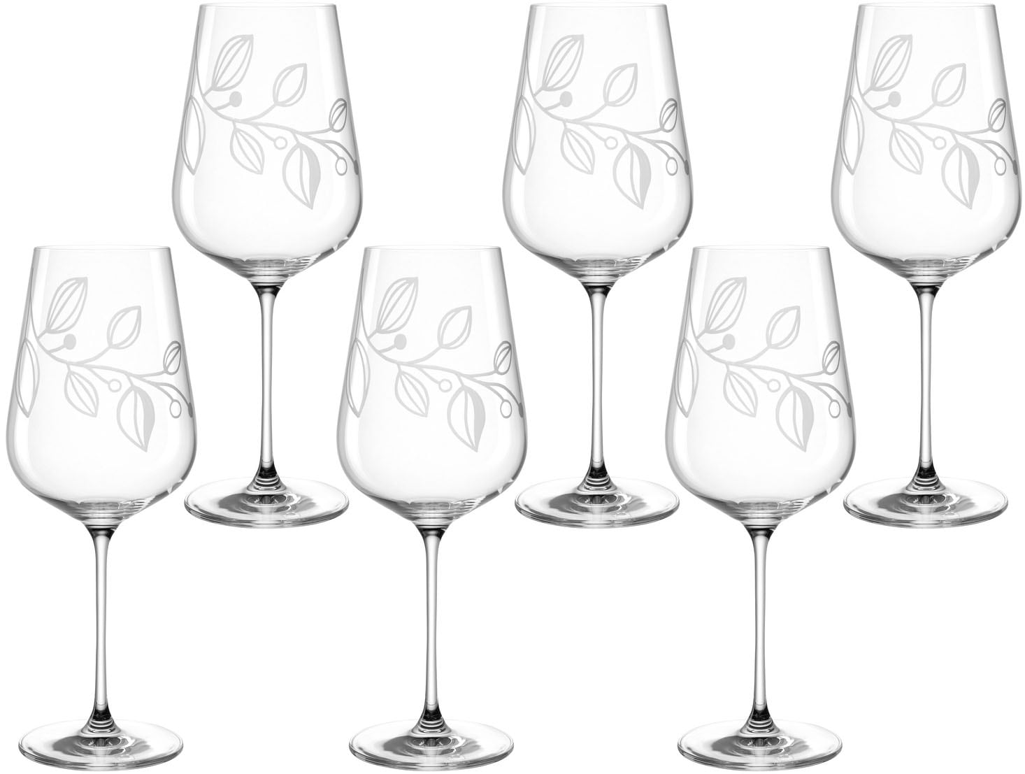 LEONARDO Rotweinglas »BOCCIO«, (Set, 6 tlg.), 740 ml, 6-teilig günstig online kaufen