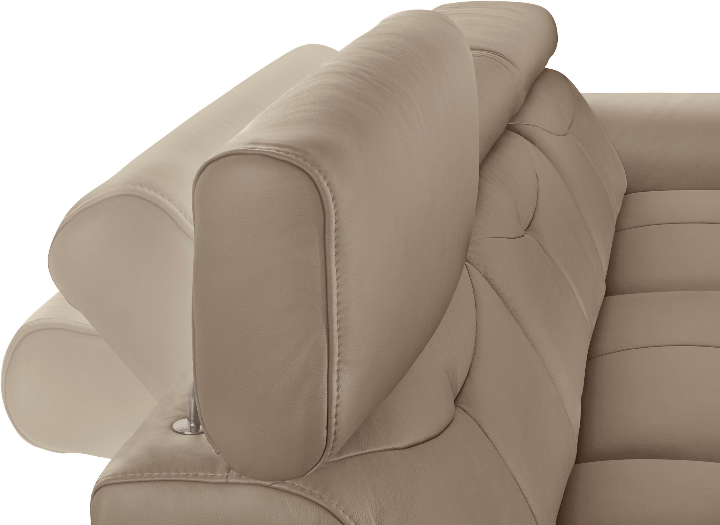 exxpo - sofa fashion Ecksofa »Spring, super bequem, mit Armteil- und Kopfteilfunktion, OTTOs Choice«, L-Form, wahlweise mit Bettfunktion und Bettkasten